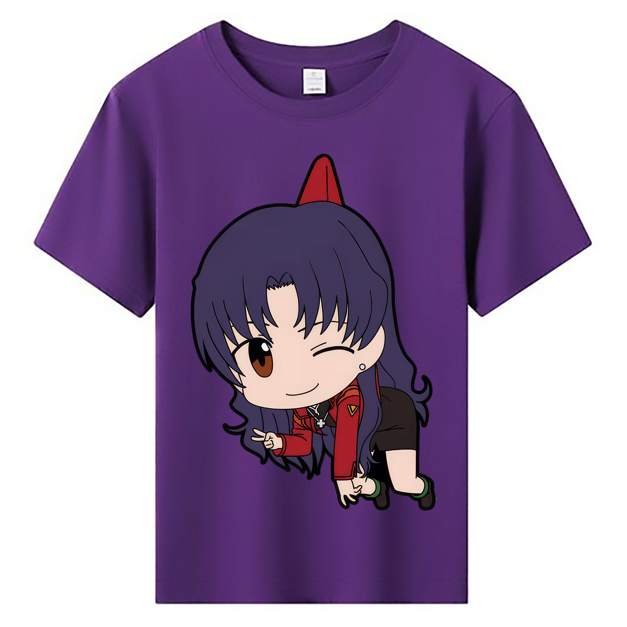 （画像用） EVA 新世紀エヴァンゲリオン 綿100％キッズTシャツ（フロントプリント）