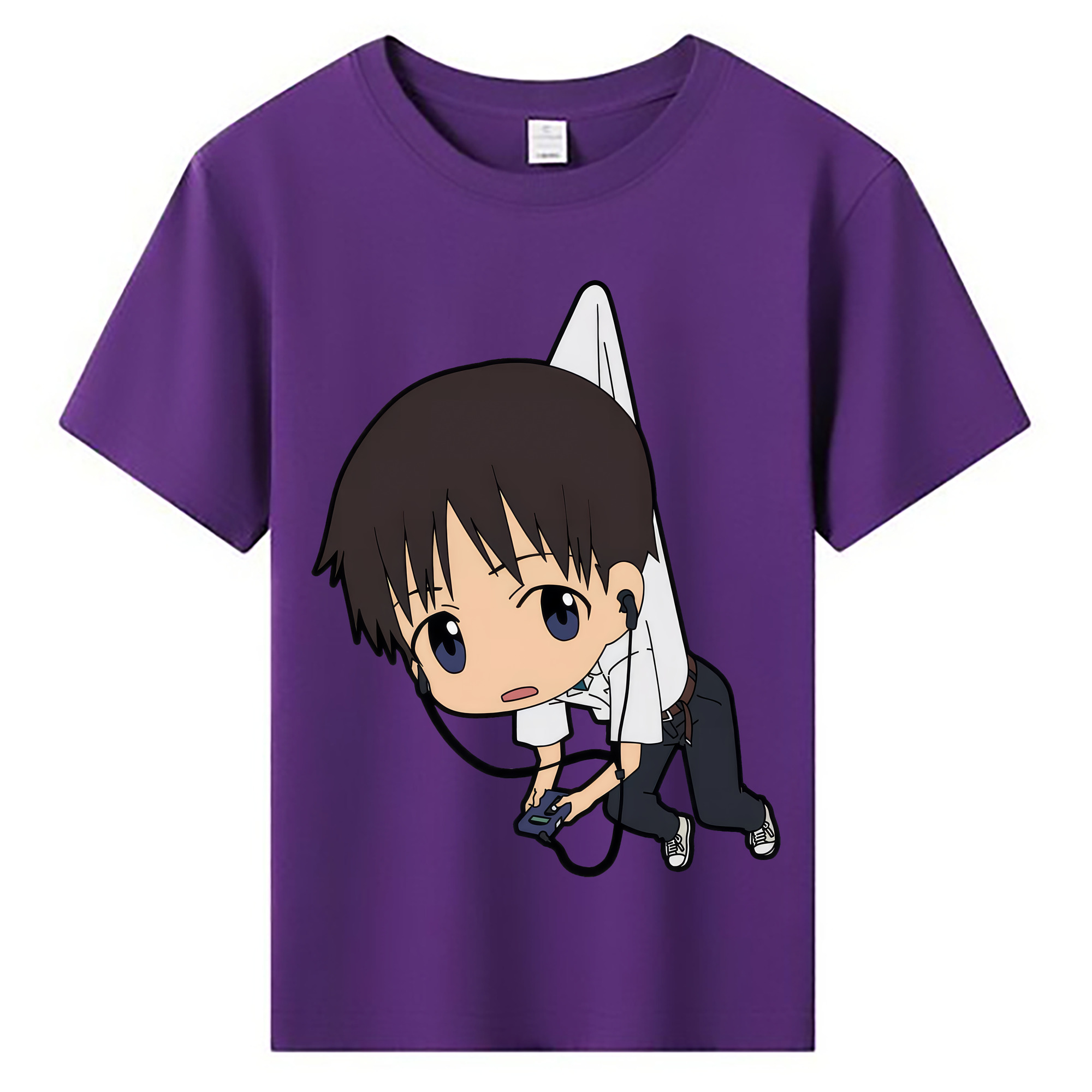 （画像用） EVA 新世紀エヴァンゲリオン 綿100％キッズTシャツ（フロントプリント）