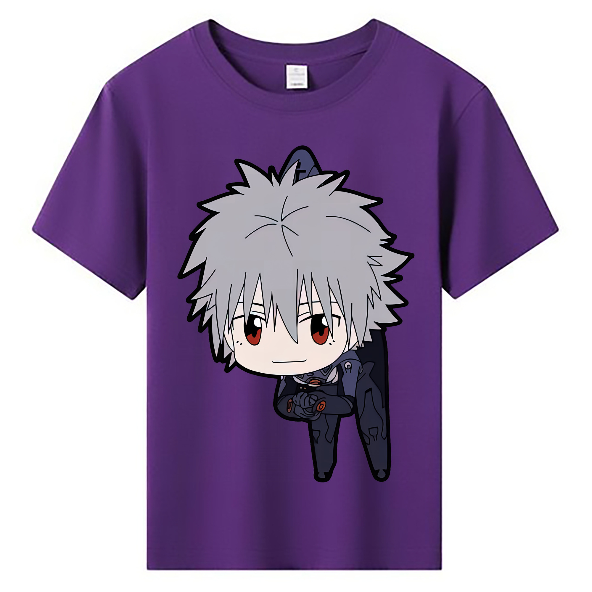 （画像用） EVA 新世紀エヴァンゲリオン 綿100％キッズTシャツ（フロントプリント）