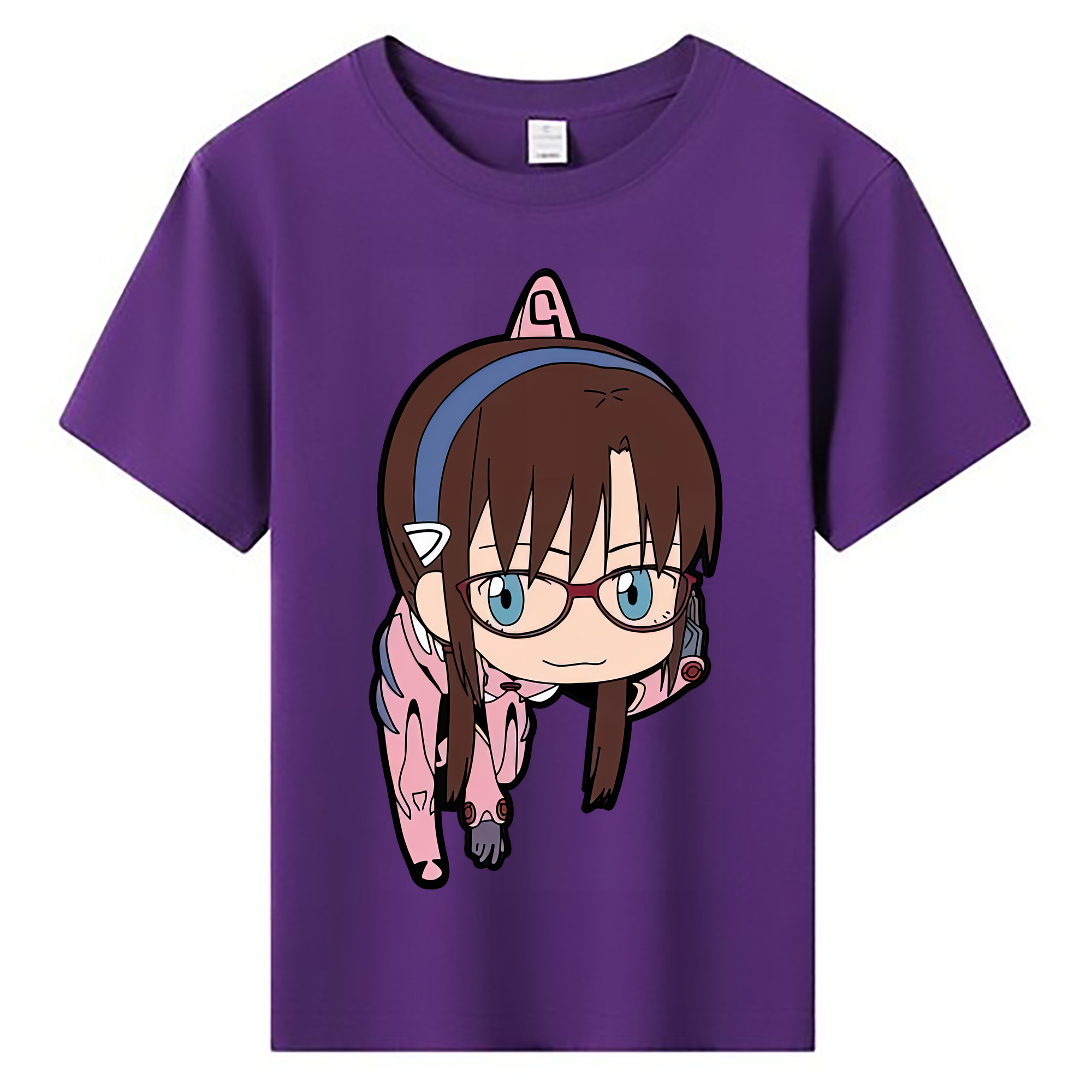（画像用） EVA 新世紀エヴァンゲリオン 綿100％キッズTシャツ（フロントプリント）