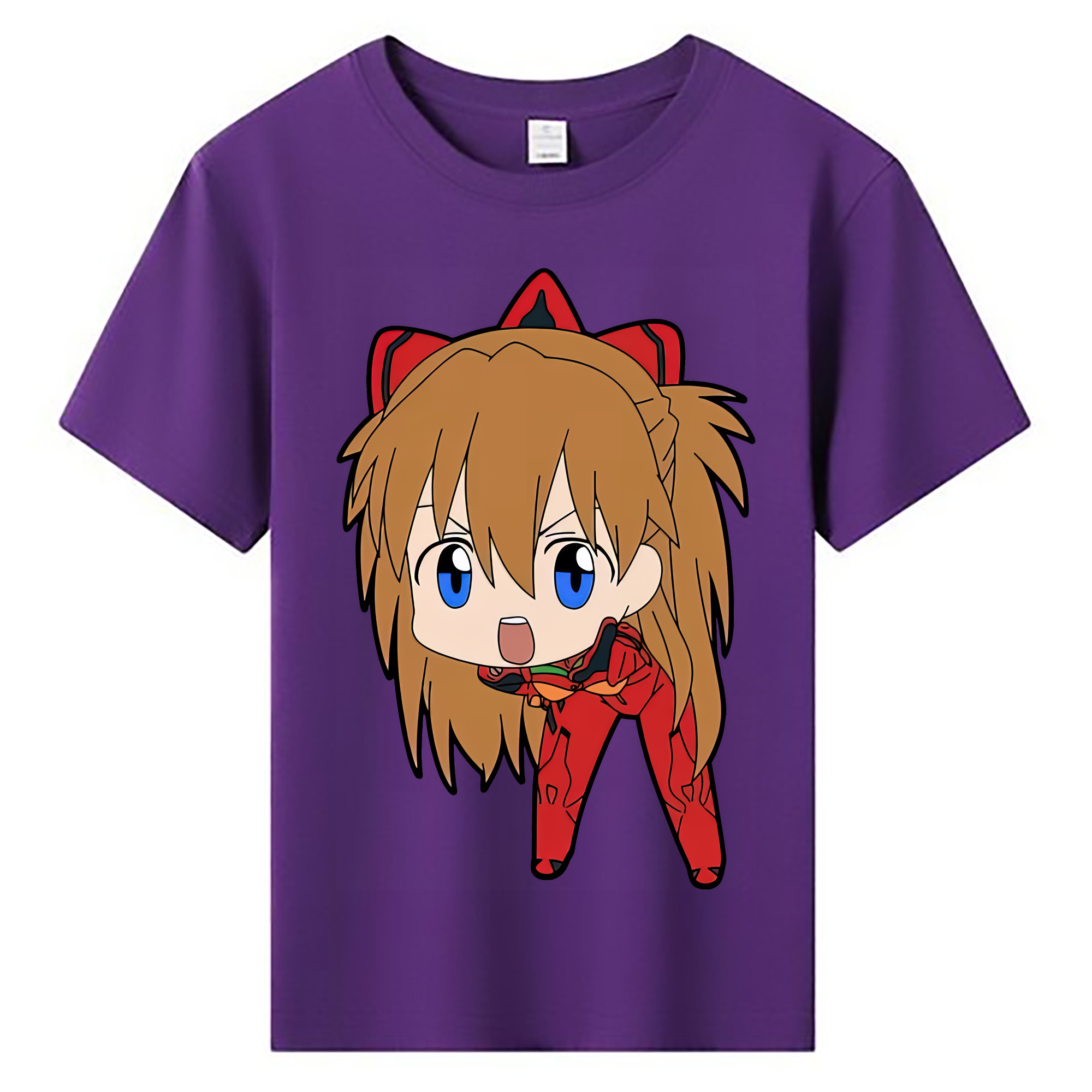 （画像用） EVA 新世紀エヴァンゲリオン 綿100％キッズTシャツ（フロントプリント）