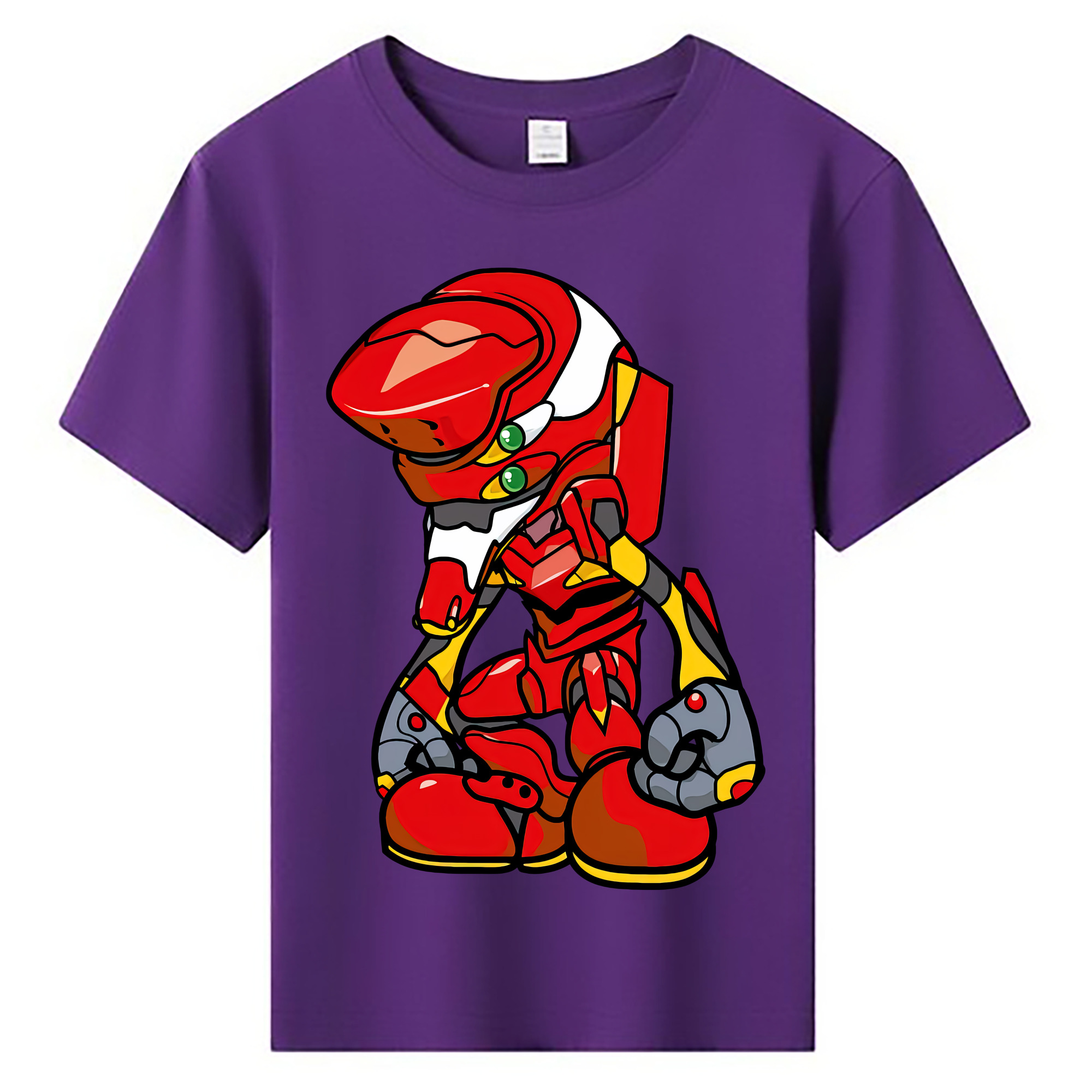 （画像用） EVA 新世紀エヴァンゲリオン 綿100％キッズTシャツ（フロントプリント）