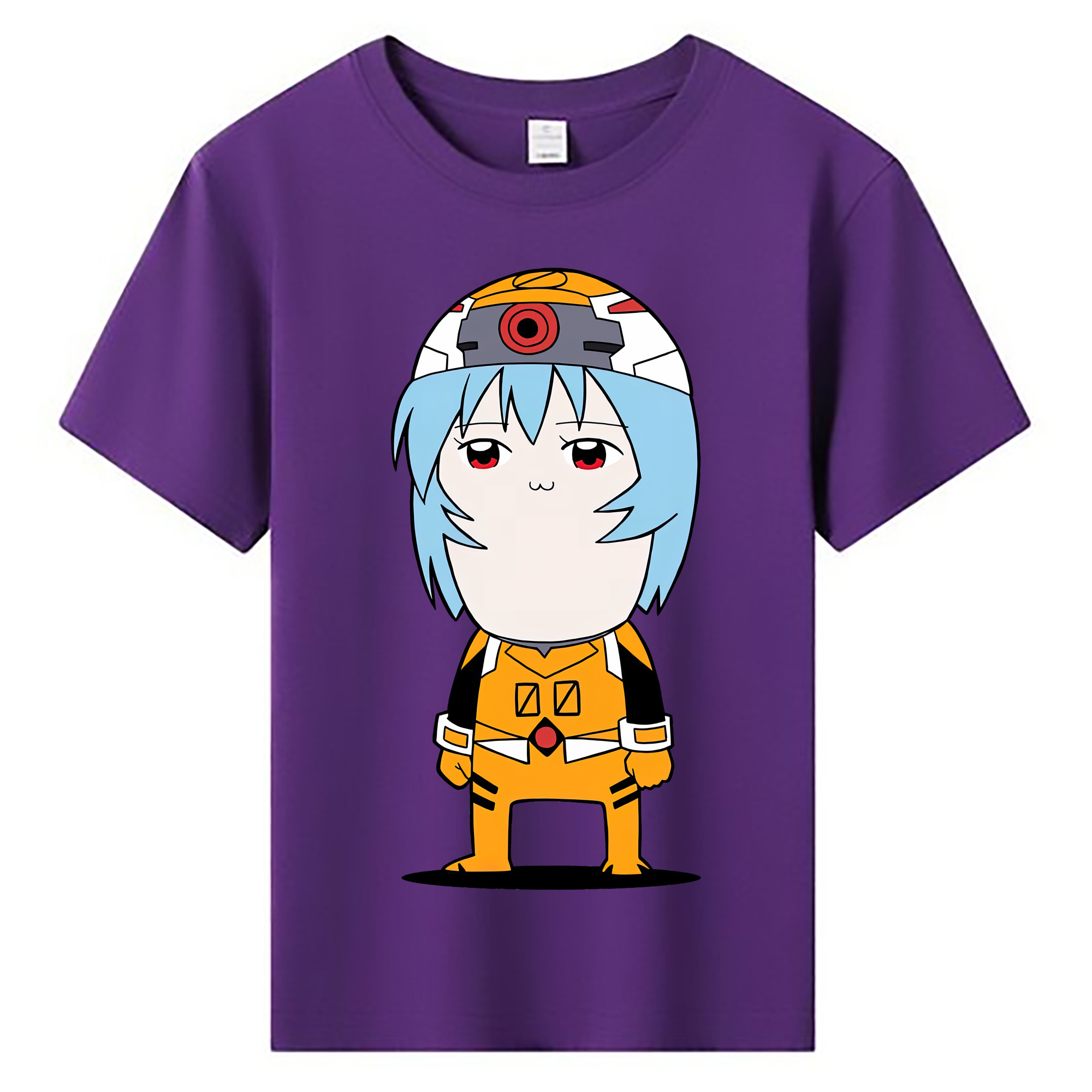 （画像用） EVA 新世紀エヴァンゲリオン 綿100％キッズTシャツ（フロントプリント）