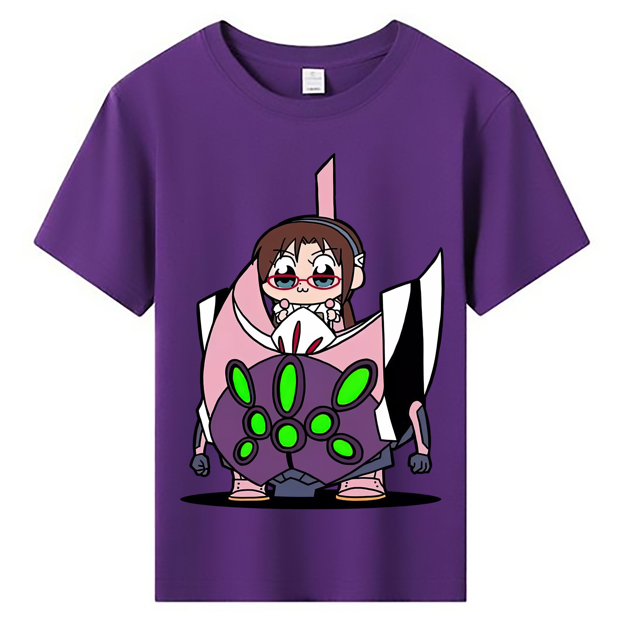 （画像用） EVA 新世紀エヴァンゲリオン 綿100％キッズTシャツ（フロントプリント）