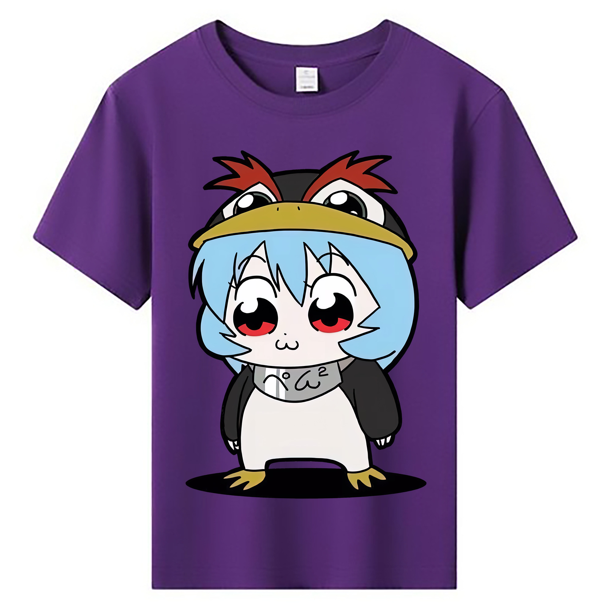（画像用） EVA 新世紀エヴァンゲリオン 綿100％キッズTシャツ（フロントプリント）