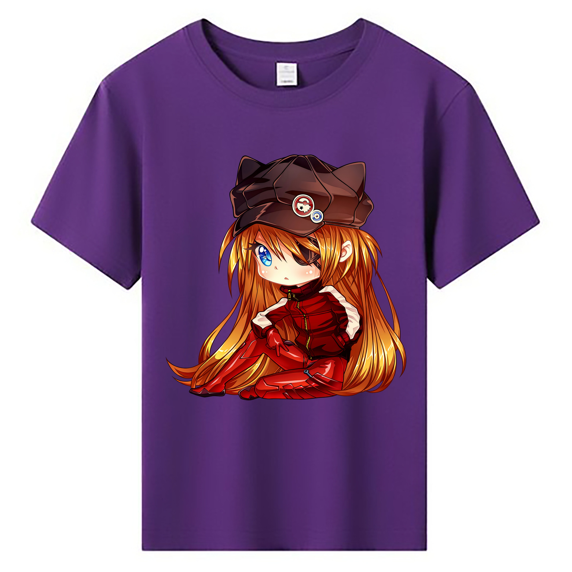 （画像用） EVA 新世紀エヴァンゲリオン 綿100％キッズTシャツ（フロントプリント）