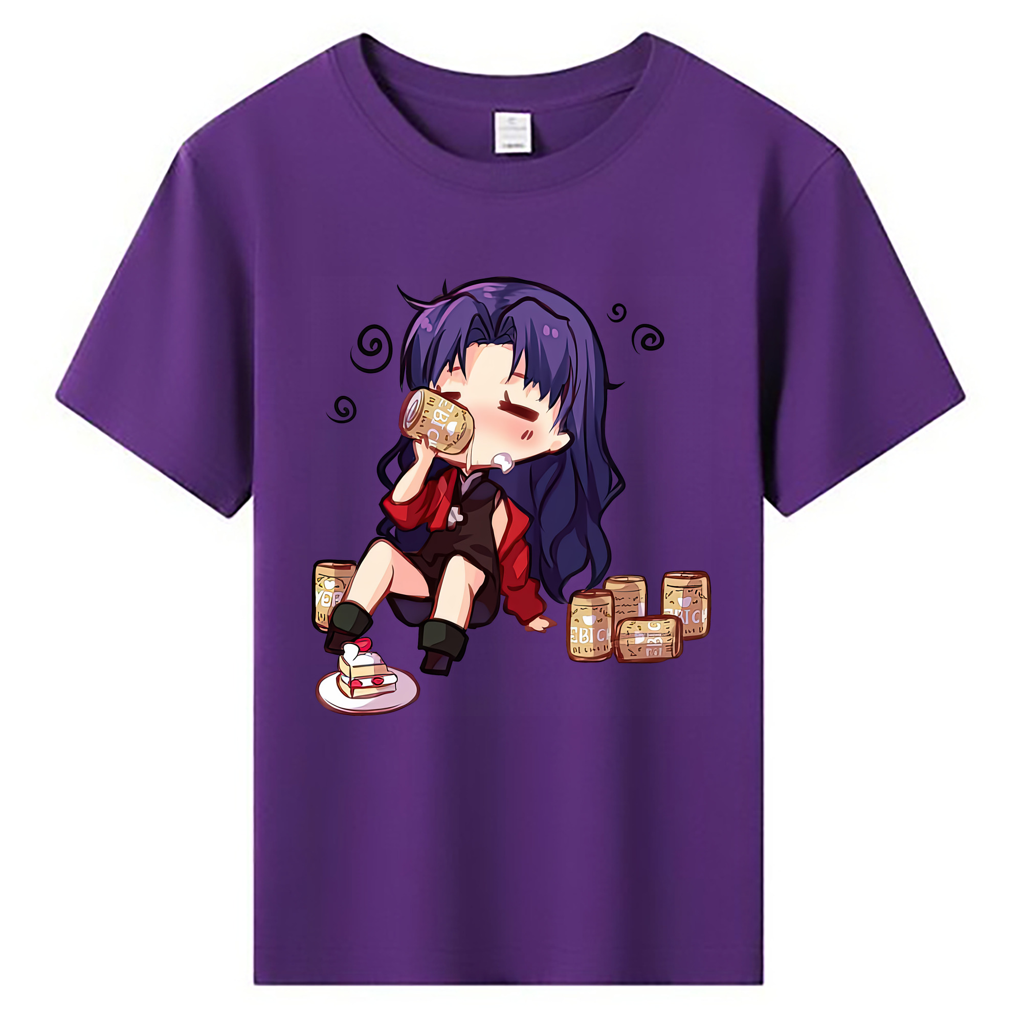 （画像用） EVA 新世紀エヴァンゲリオン 綿100％キッズTシャツ（フロントプリント）