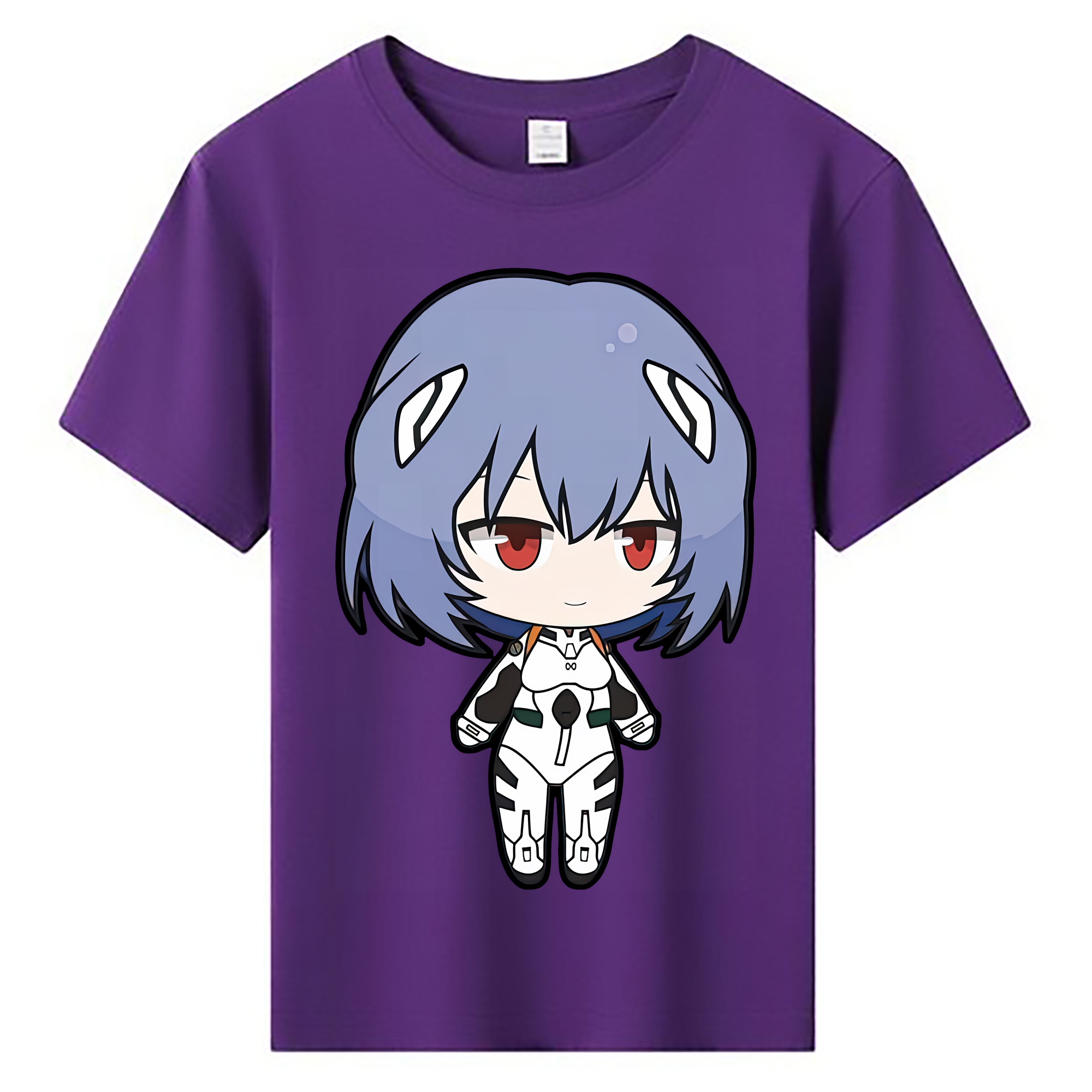 （画像用） EVA 新世紀エヴァンゲリオン 綿100％キッズTシャツ（フロントプリント）