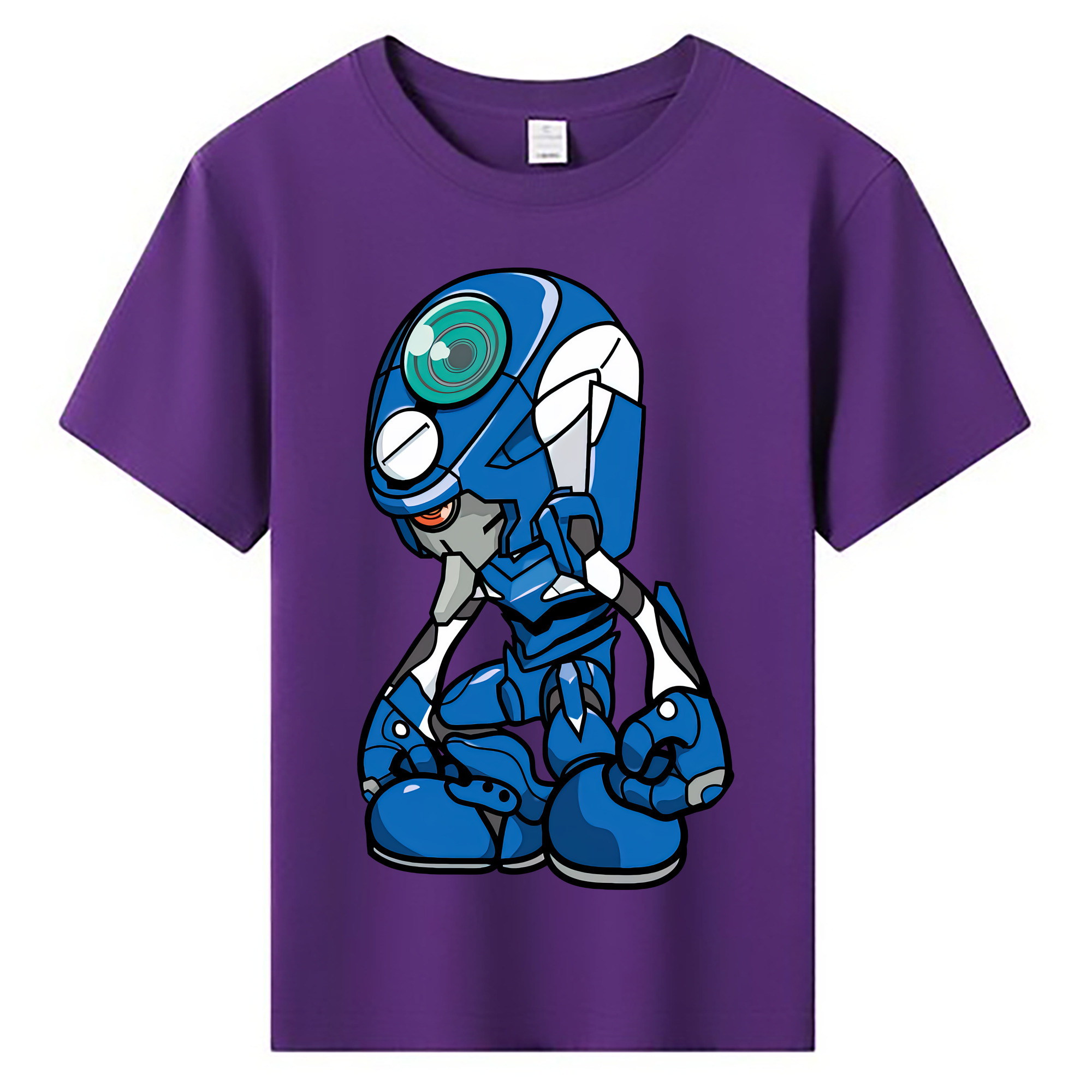 （画像用） EVA 新世紀エヴァンゲリオン 綿100％キッズTシャツ（フロントプリント）