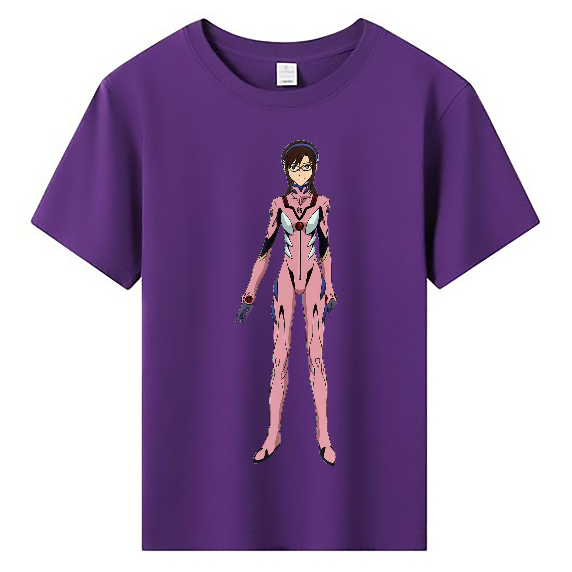 （画像用） EVA 新世紀エヴァンゲリオン 綿100％キッズTシャツ（フロントプリント）