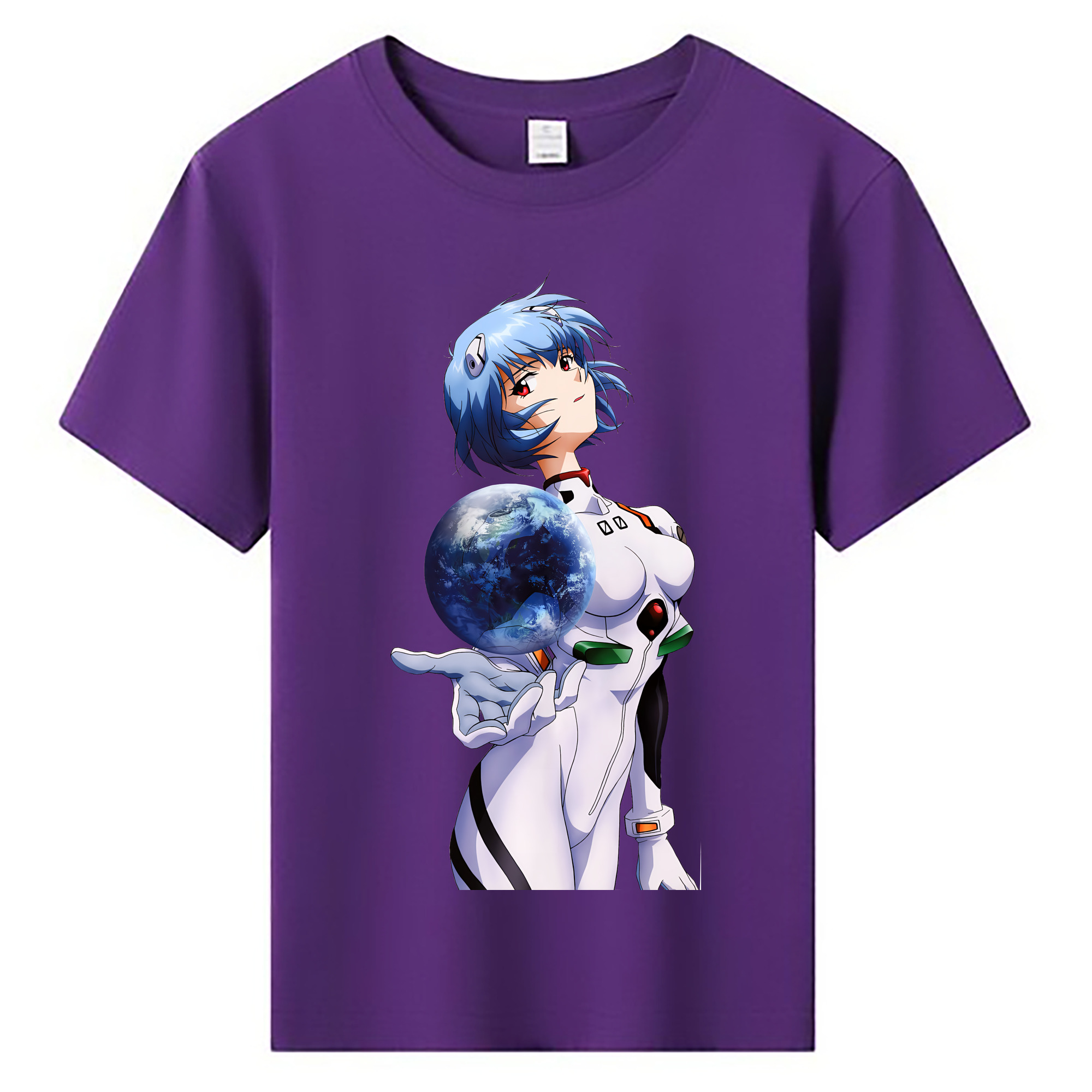 （画像用） EVA 新世紀エヴァンゲリオン 綿100％キッズTシャツ（フロントプリント）