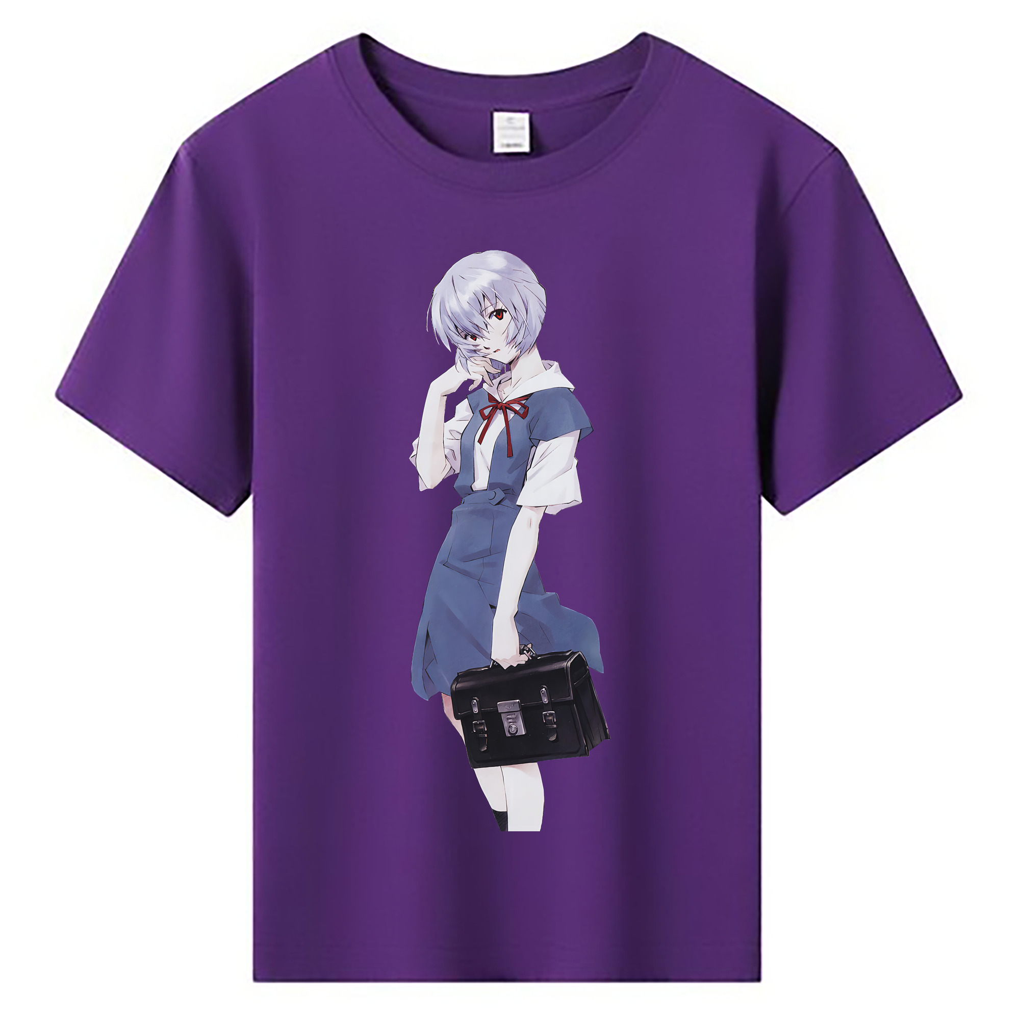 （画像用） EVA 新世紀エヴァンゲリオン 綿100％キッズTシャツ（フロントプリント）