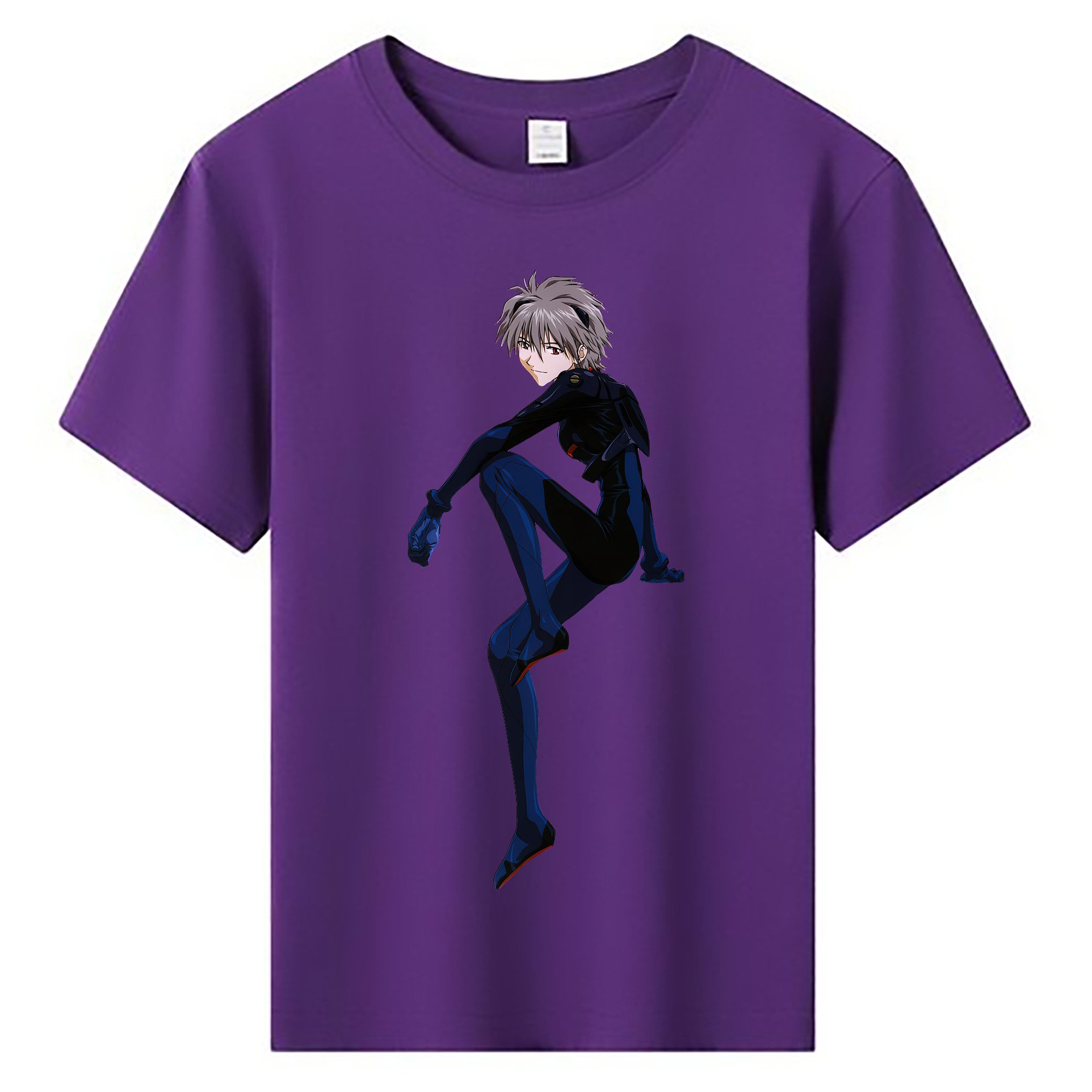 （画像用） EVA 新世紀エヴァンゲリオン 綿100％キッズTシャツ（フロントプリント）