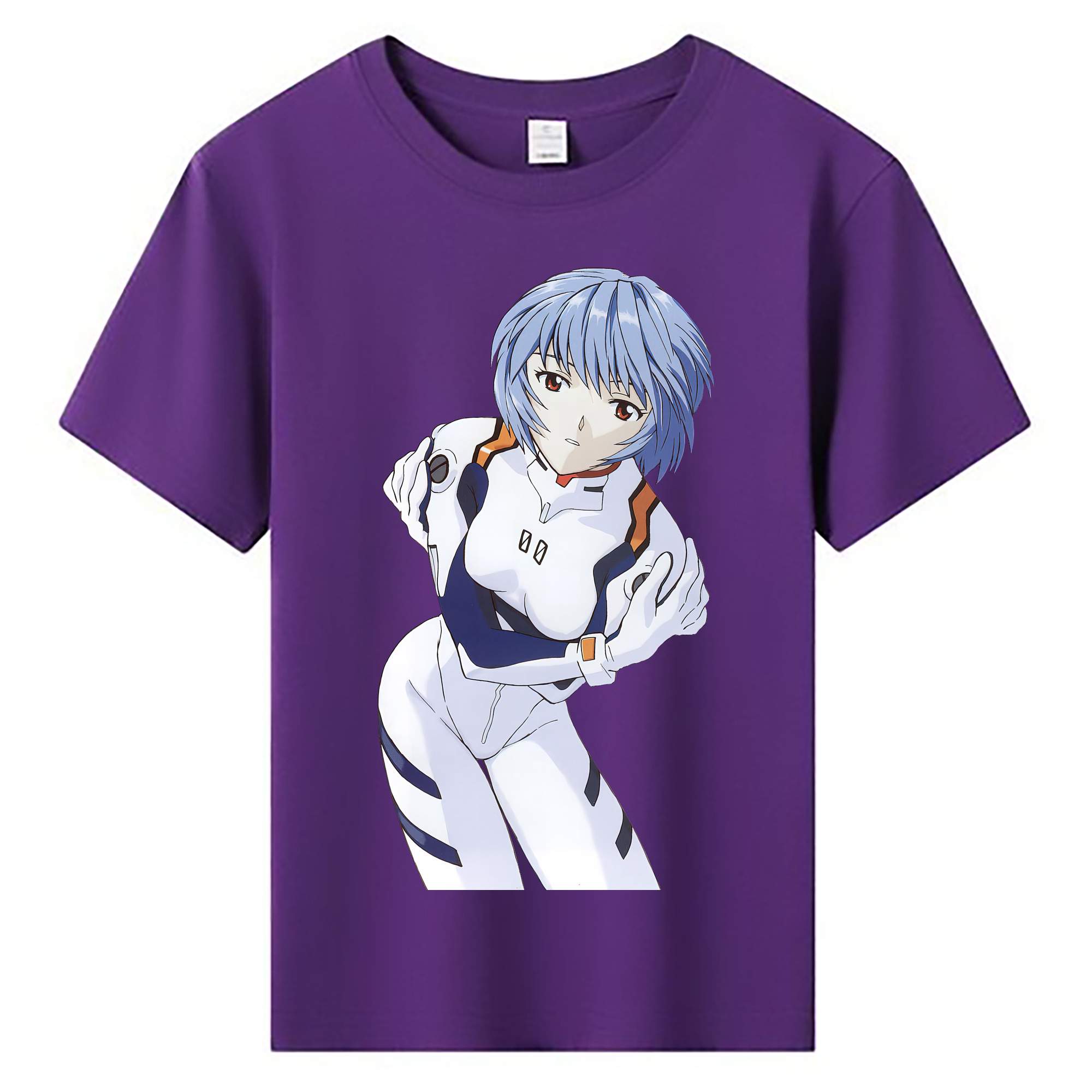 （画像用） EVA 新世紀エヴァンゲリオン 綿100％キッズTシャツ（フロントプリント）