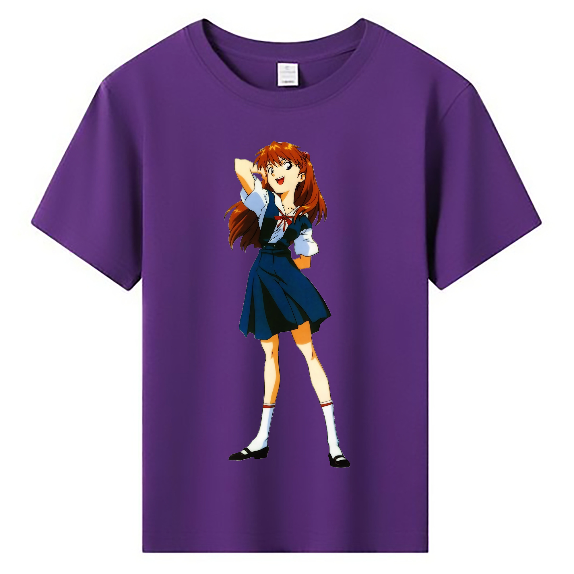 （画像用） EVA 新世紀エヴァンゲリオン 綿100％キッズTシャツ（フロントプリント）