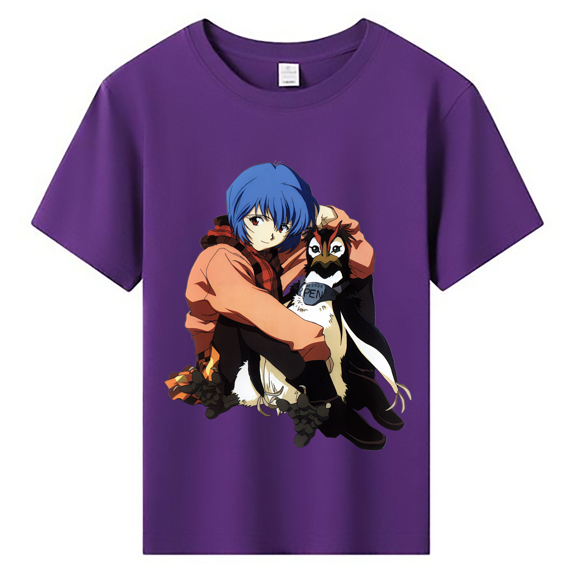 （画像用） EVA 新世紀エヴァンゲリオン 綿100％キッズTシャツ（フロントプリント）