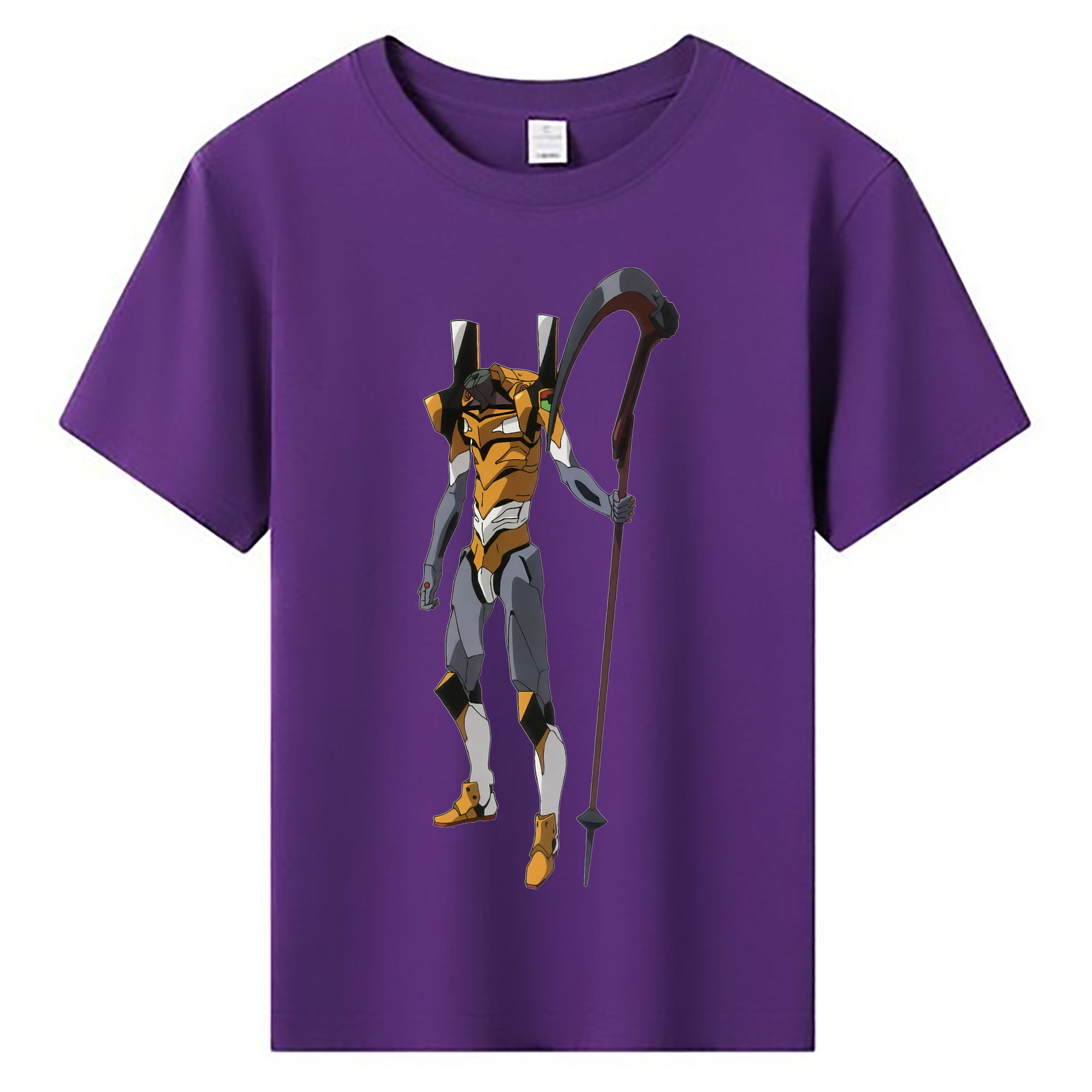 （画像用） EVA 新世紀エヴァンゲリオン 綿100％キッズTシャツ（フロントプリント）