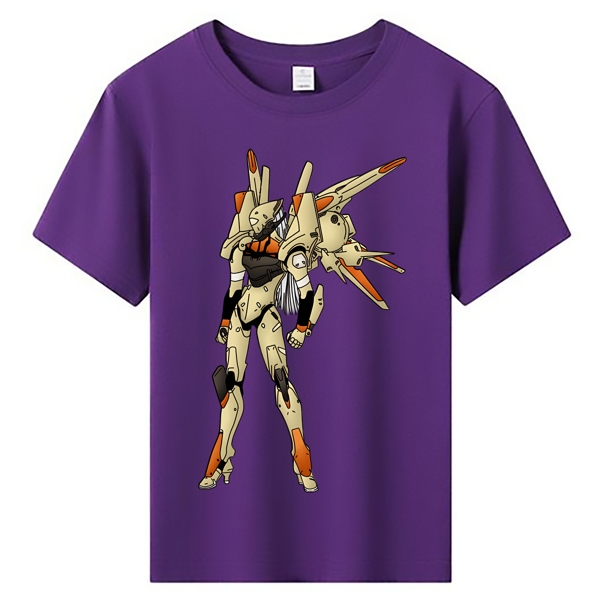 （画像用） EVA 新世紀エヴァンゲリオン 綿100％キッズTシャツ（フロントプリント）