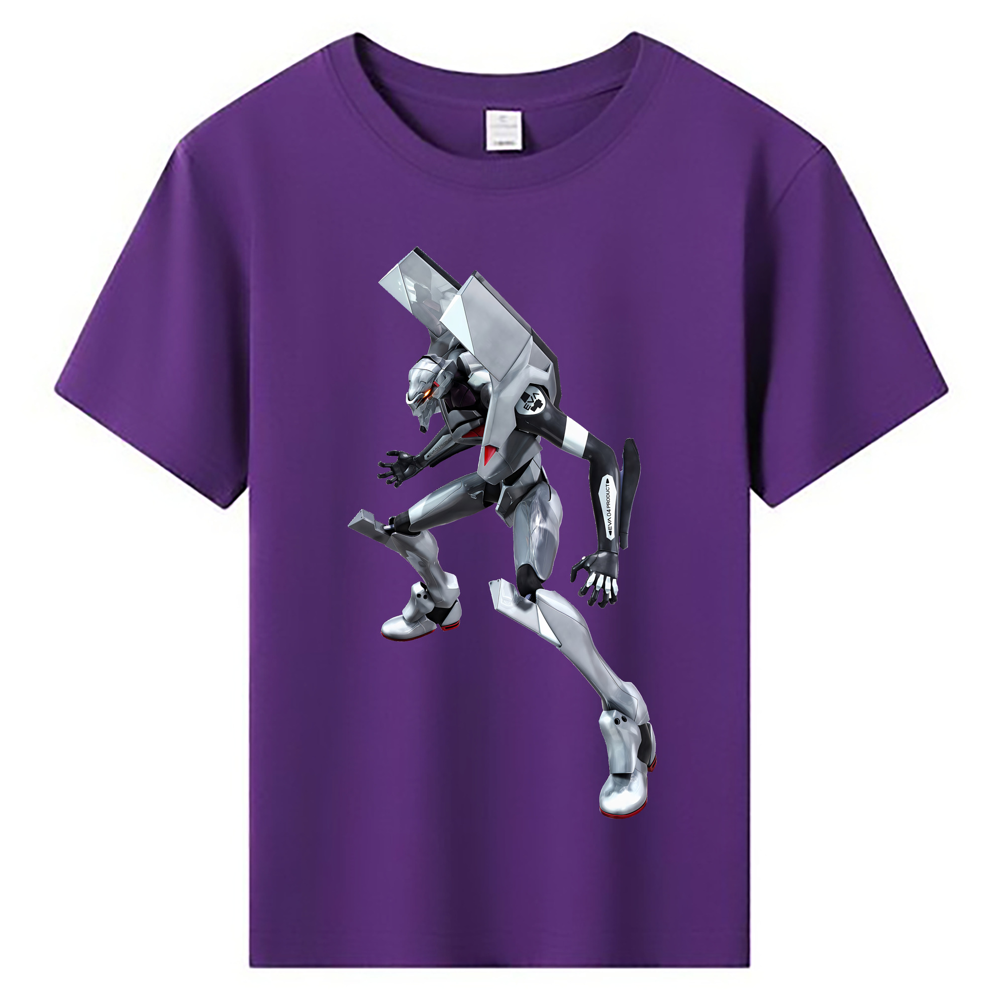 （画像用） EVA 新世紀エヴァンゲリオン 綿100％キッズTシャツ（フロントプリント）