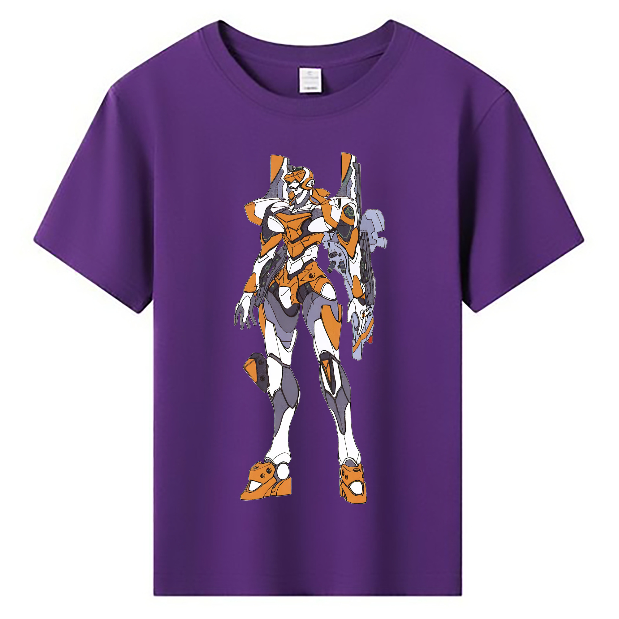 （画像用） EVA 新世紀エヴァンゲリオン 綿100％キッズTシャツ（フロントプリント）