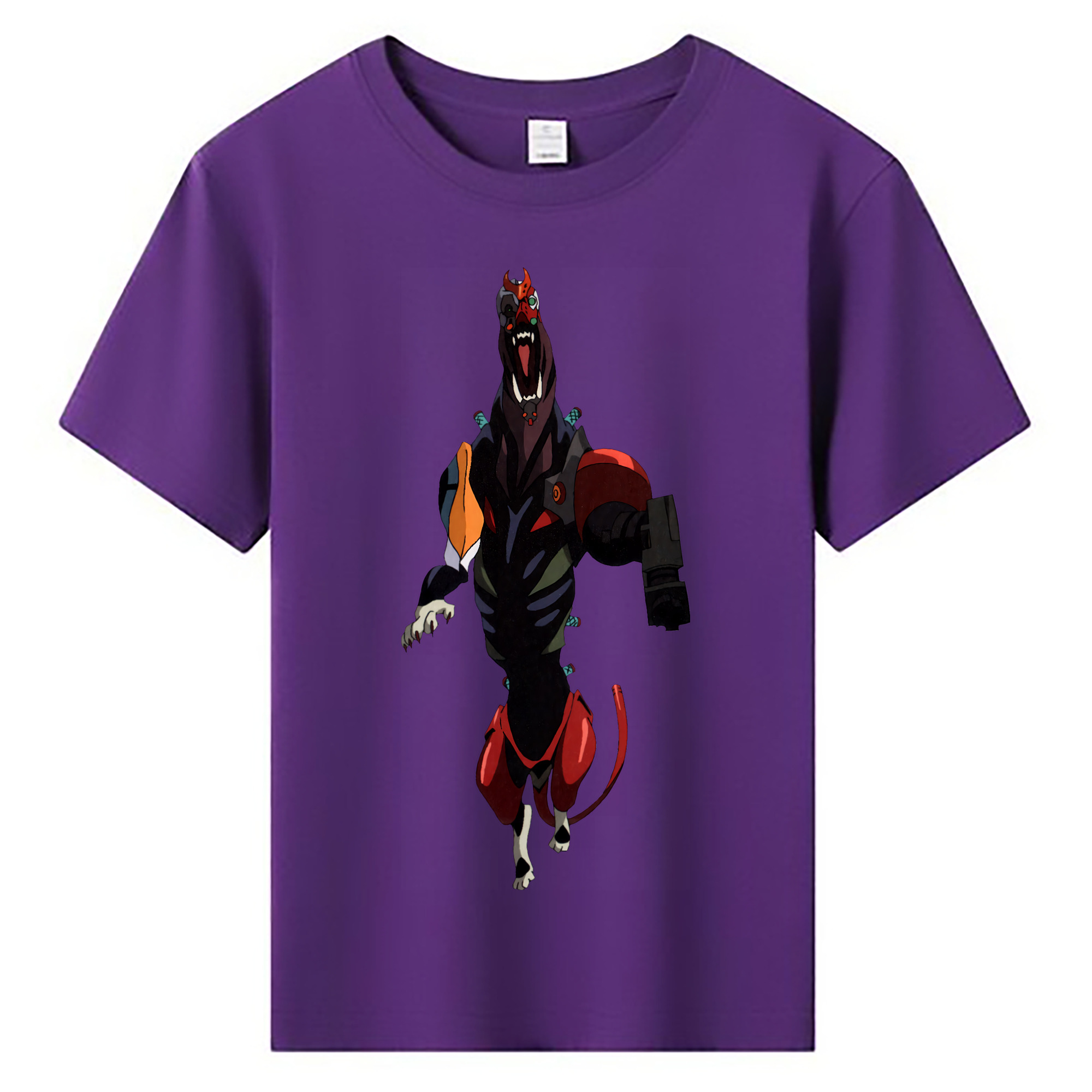 （画像用） EVA 新世紀エヴァンゲリオン 綿100％キッズTシャツ（フロントプリント）