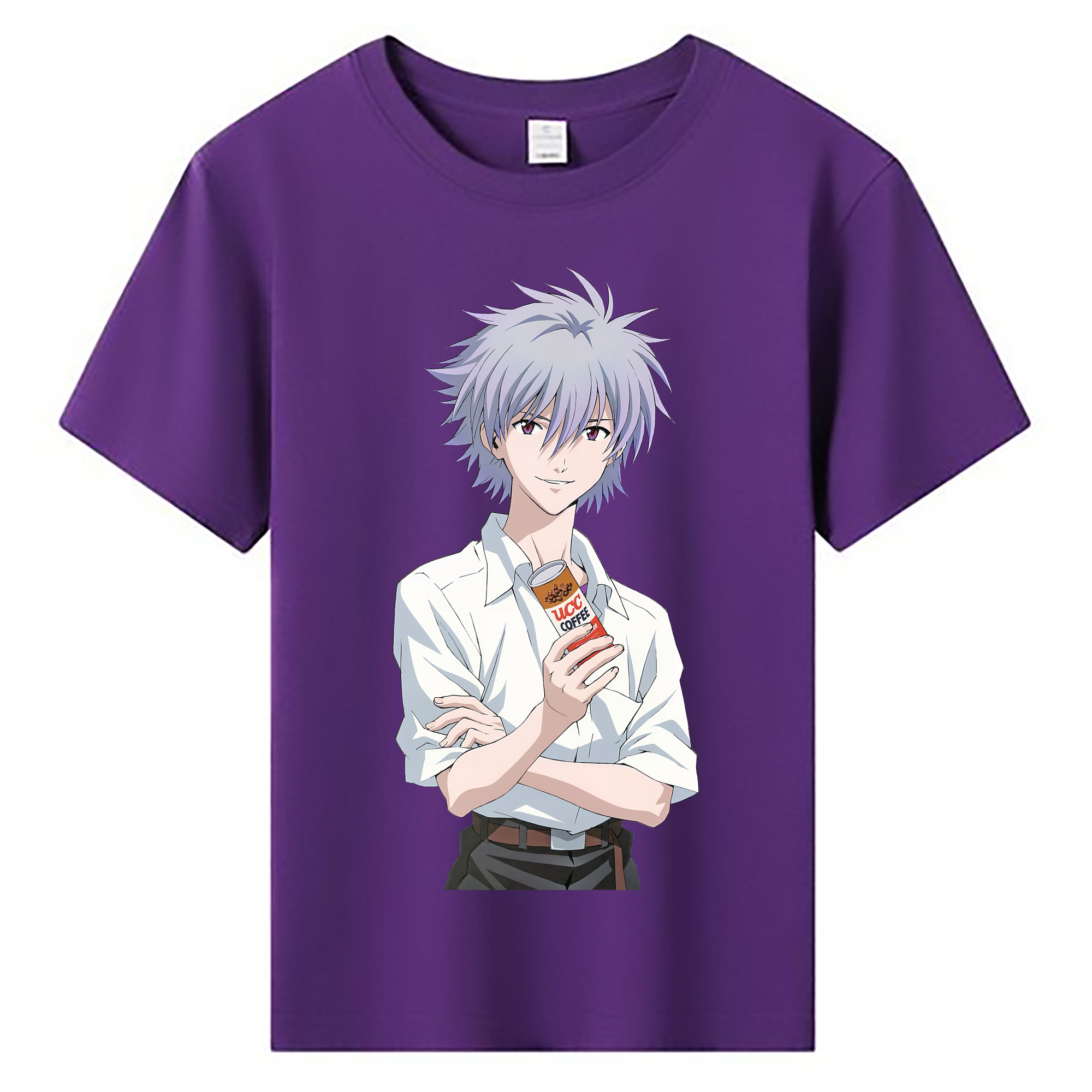 （画像用） EVA 新世紀エヴァンゲリオン 綿100％キッズTシャツ（フロントプリント）