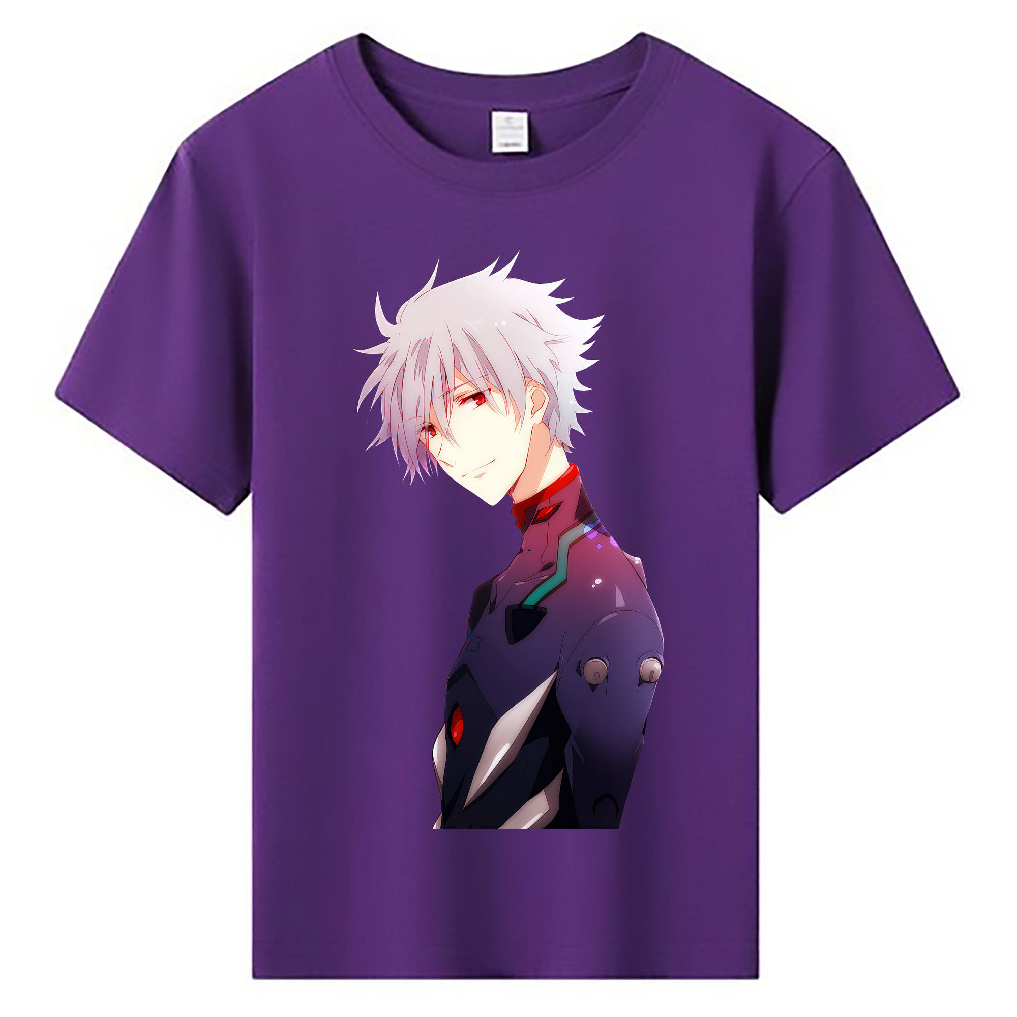 （画像用） EVA 新世紀エヴァンゲリオン 綿100％キッズTシャツ（フロントプリント）