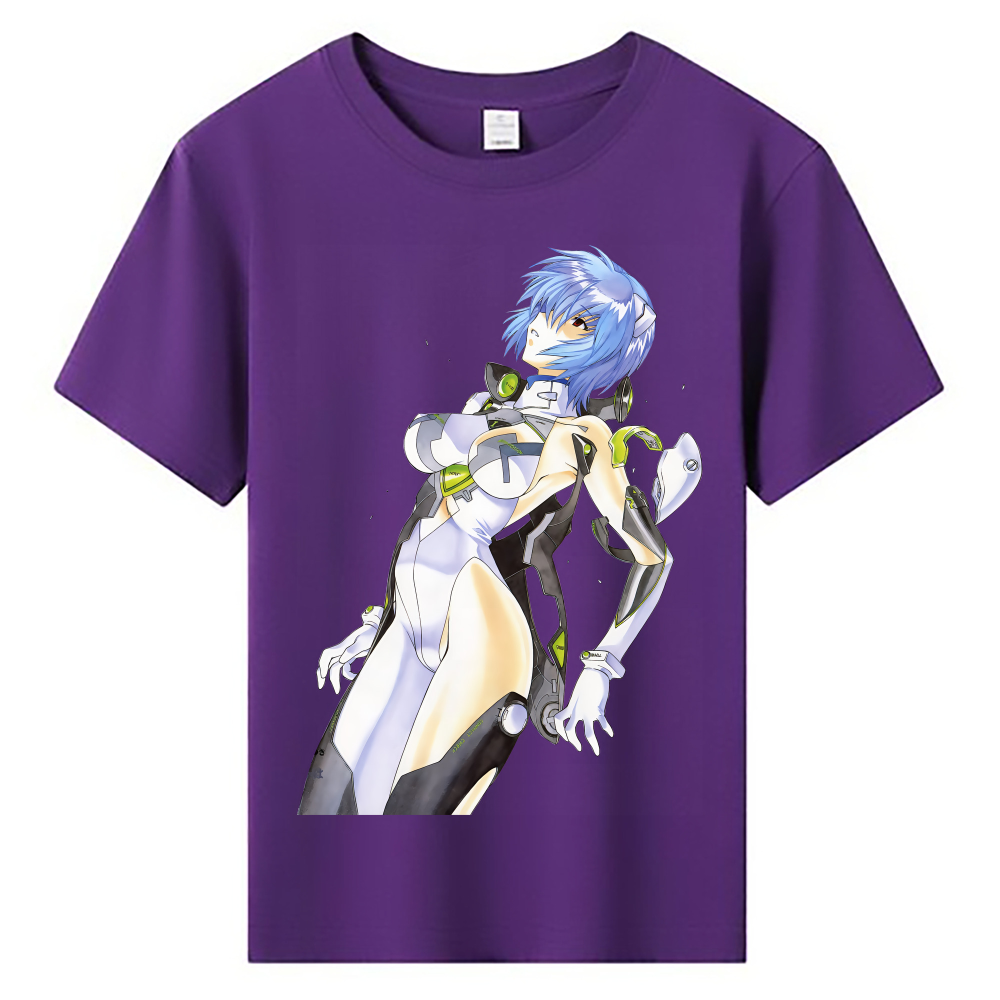 （画像用） EVA 新世紀エヴァンゲリオン 綿100％キッズTシャツ（フロントプリント）