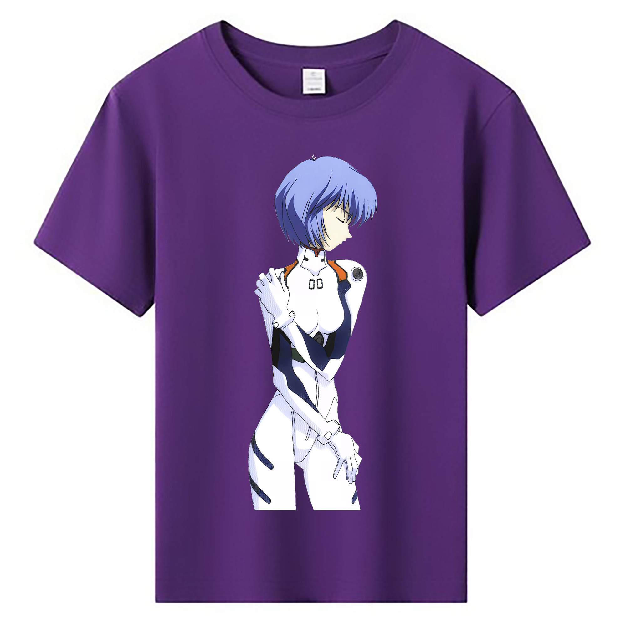 （画像用） EVA 新世紀エヴァンゲリオン 綿100％キッズTシャツ（フロントプリント）