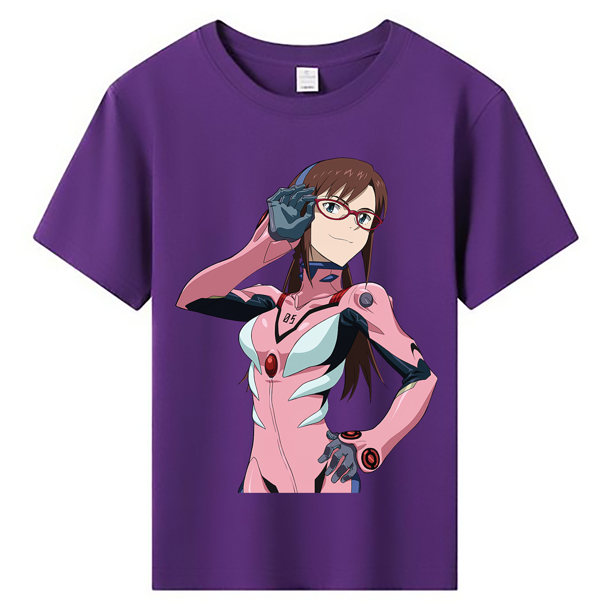 （画像用） EVA 新世紀エヴァンゲリオン 綿100％キッズTシャツ（フロントプリント）