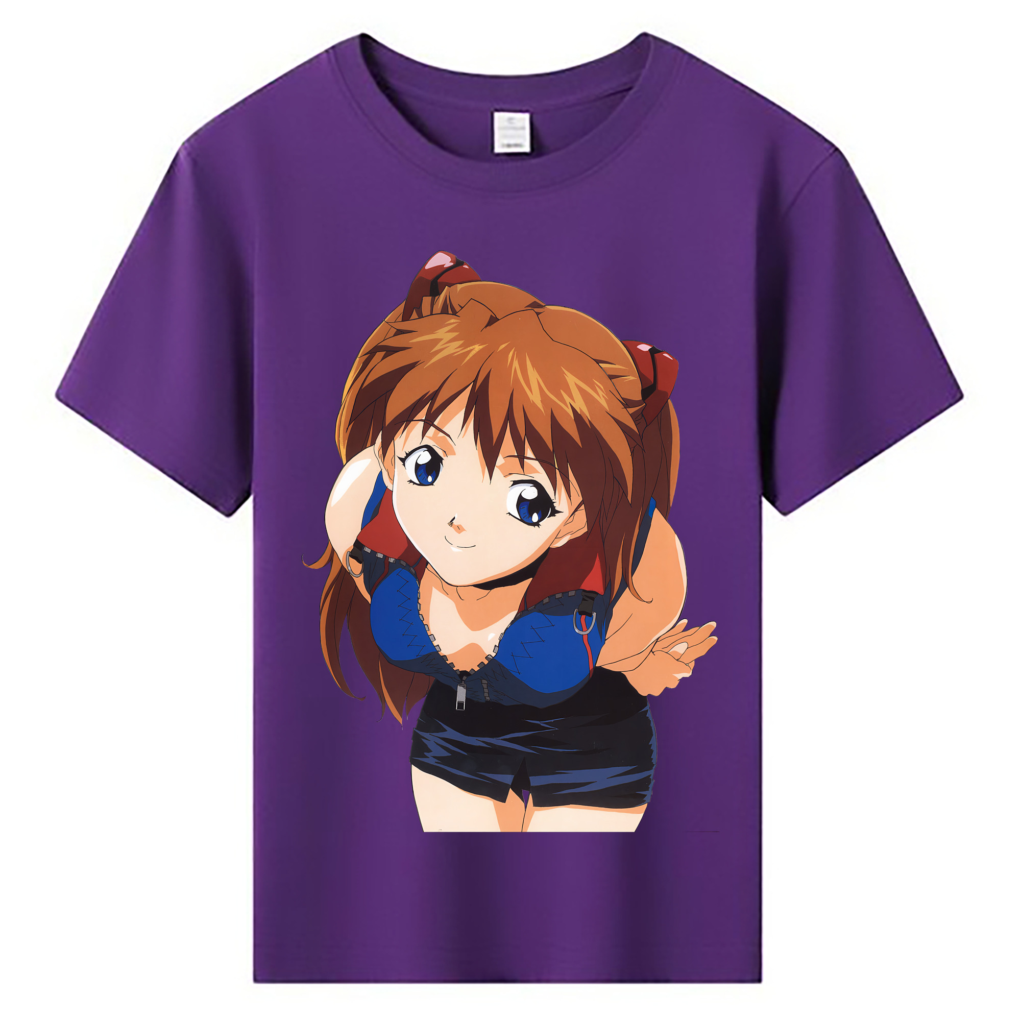 （画像用） EVA 新世紀エヴァンゲリオン 綿100％キッズTシャツ（フロントプリント）