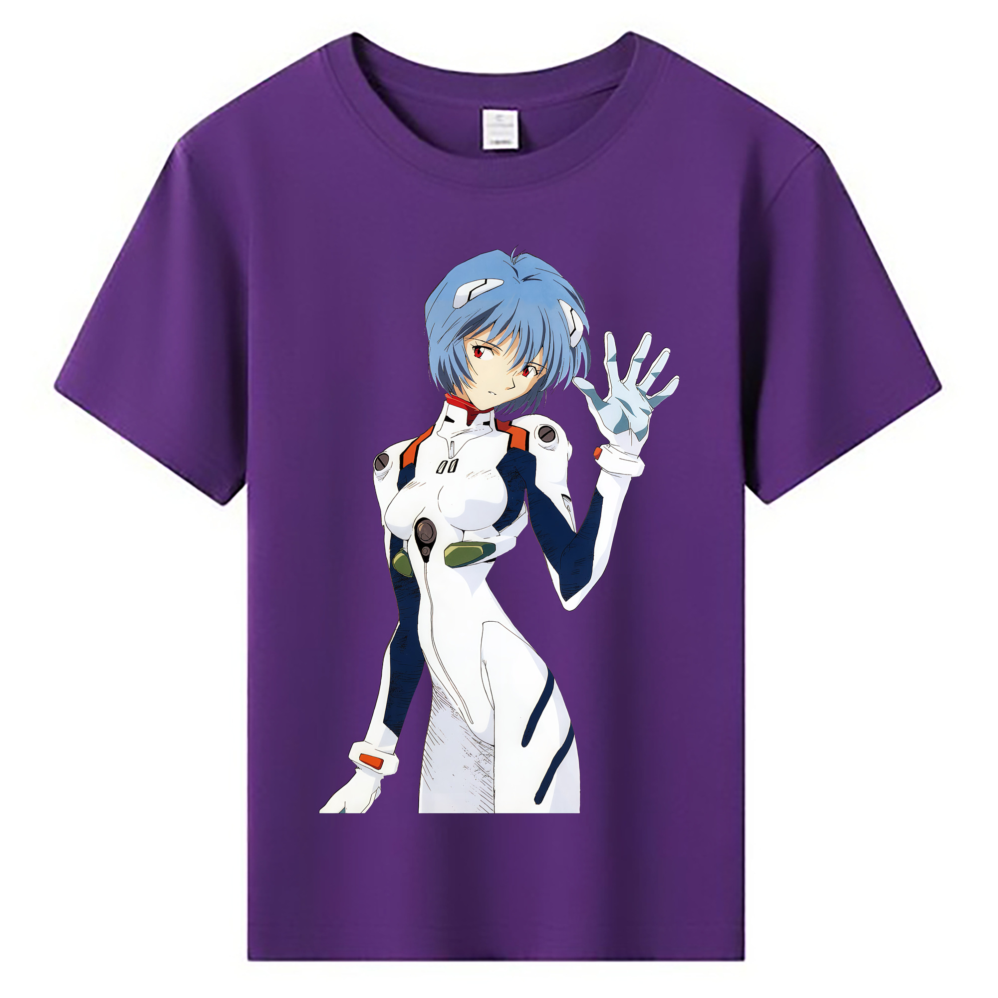 （画像用） EVA 新世紀エヴァンゲリオン 綿100％キッズTシャツ（フロントプリント）
