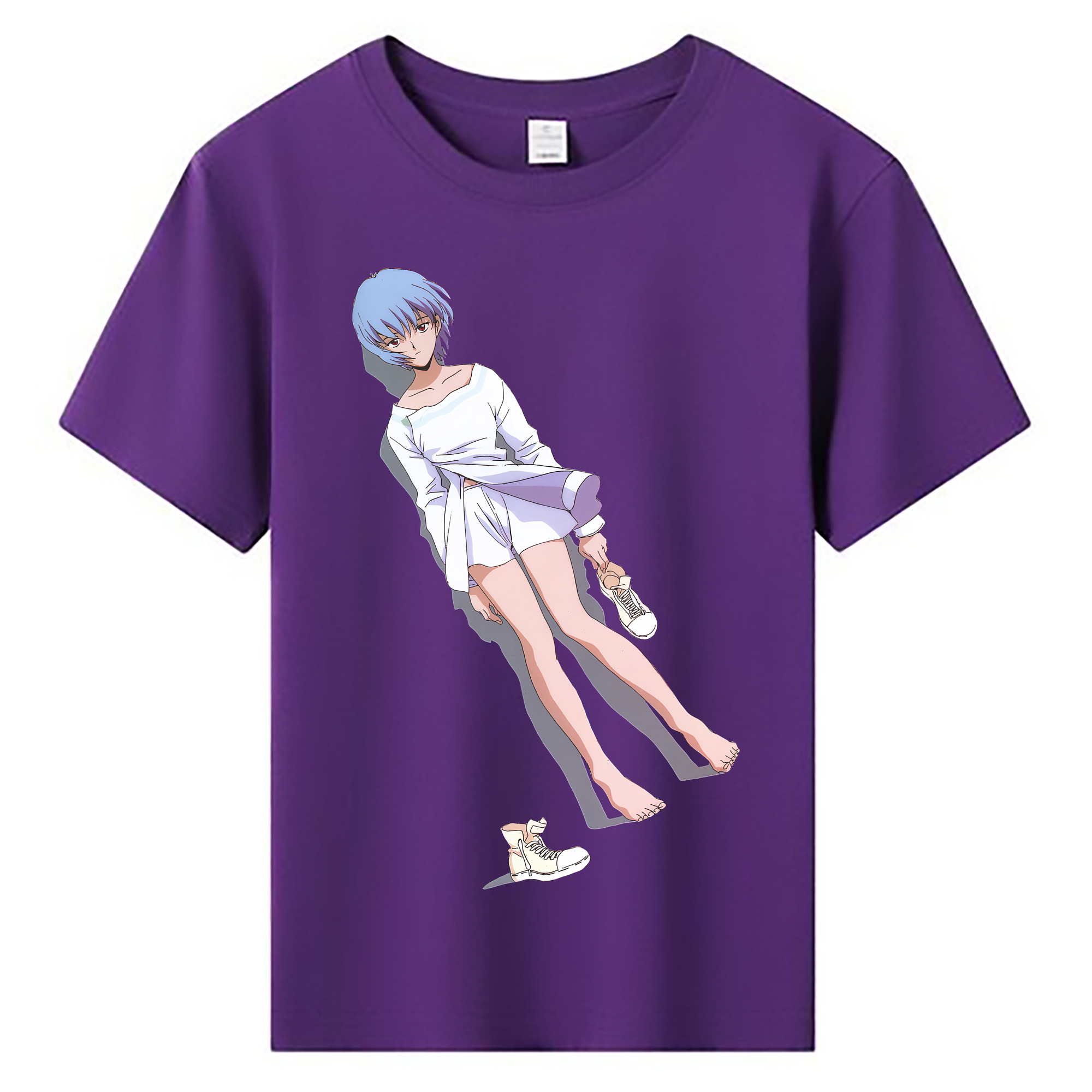 （画像用） EVA 新世紀エヴァンゲリオン 綿100％キッズTシャツ（フロントプリント）