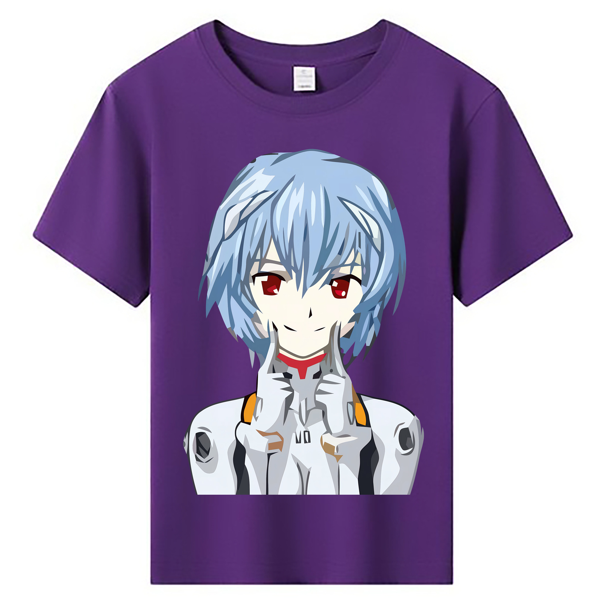 （画像用） EVA 新世紀エヴァンゲリオン 綿100％キッズTシャツ（フロントプリント）