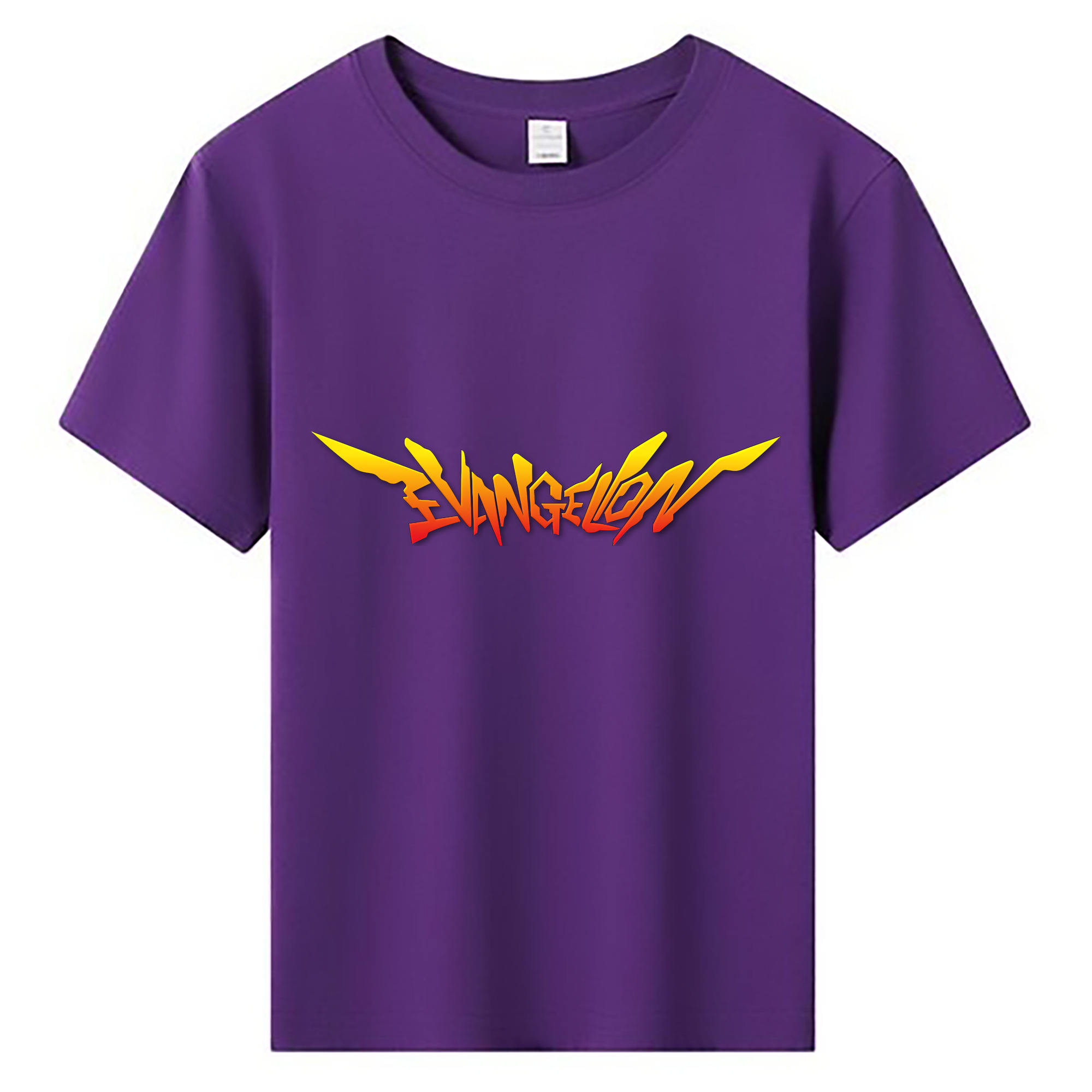 （画像用） EVA 新世紀エヴァンゲリオン 綿100％キッズTシャツ（フロントプリント）