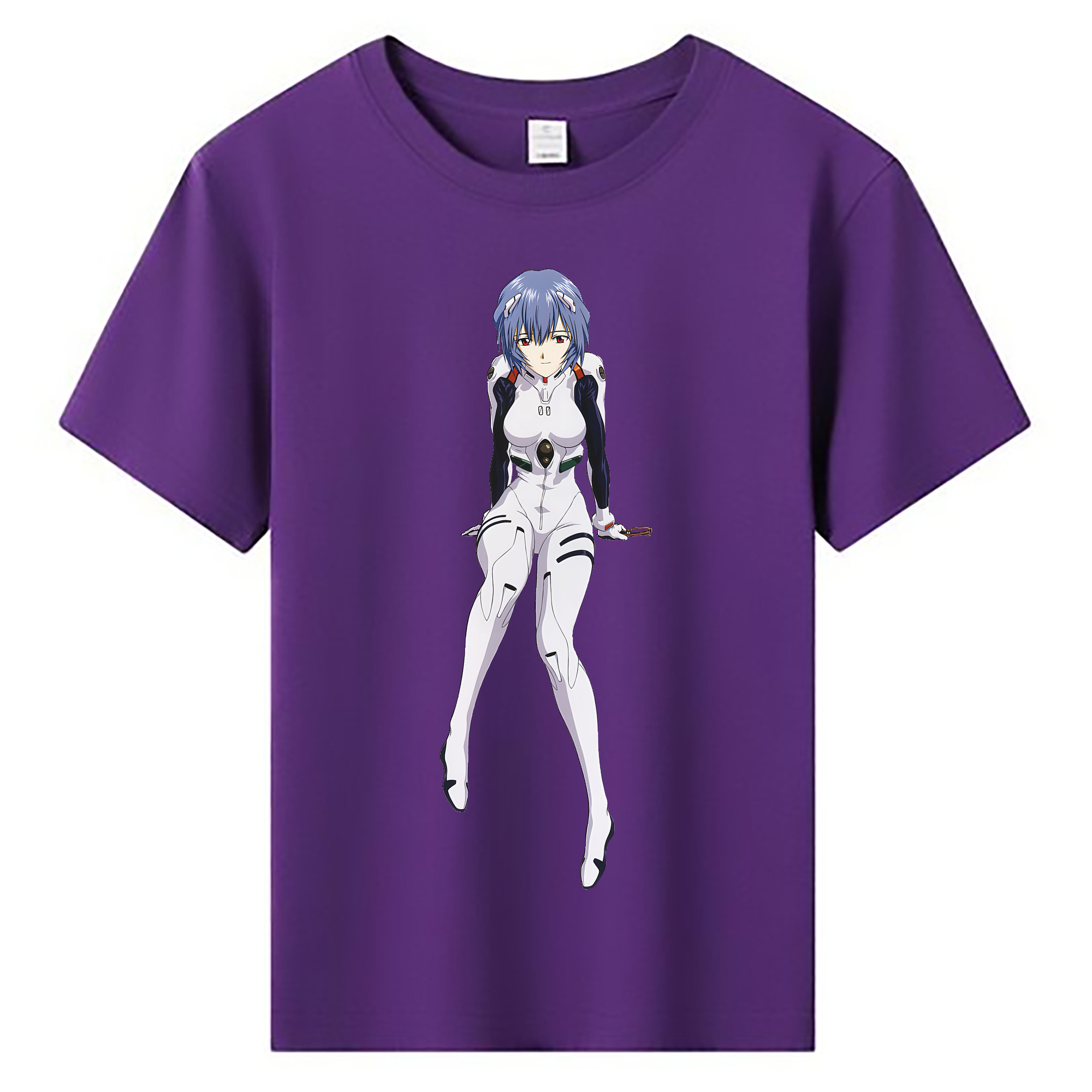 （画像用） EVA 新世紀エヴァンゲリオン 綿100％キッズTシャツ（フロントプリント）