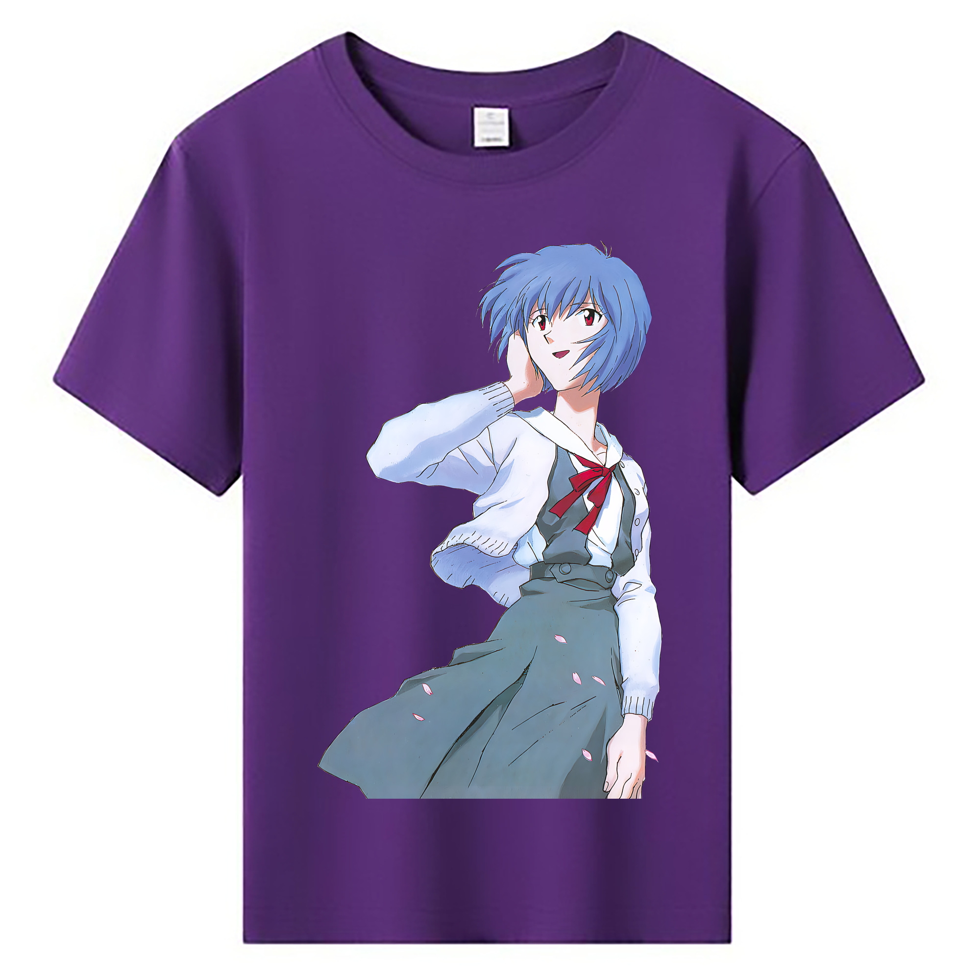 （画像用） EVA 新世紀エヴァンゲリオン 綿100％キッズTシャツ（フロントプリント）