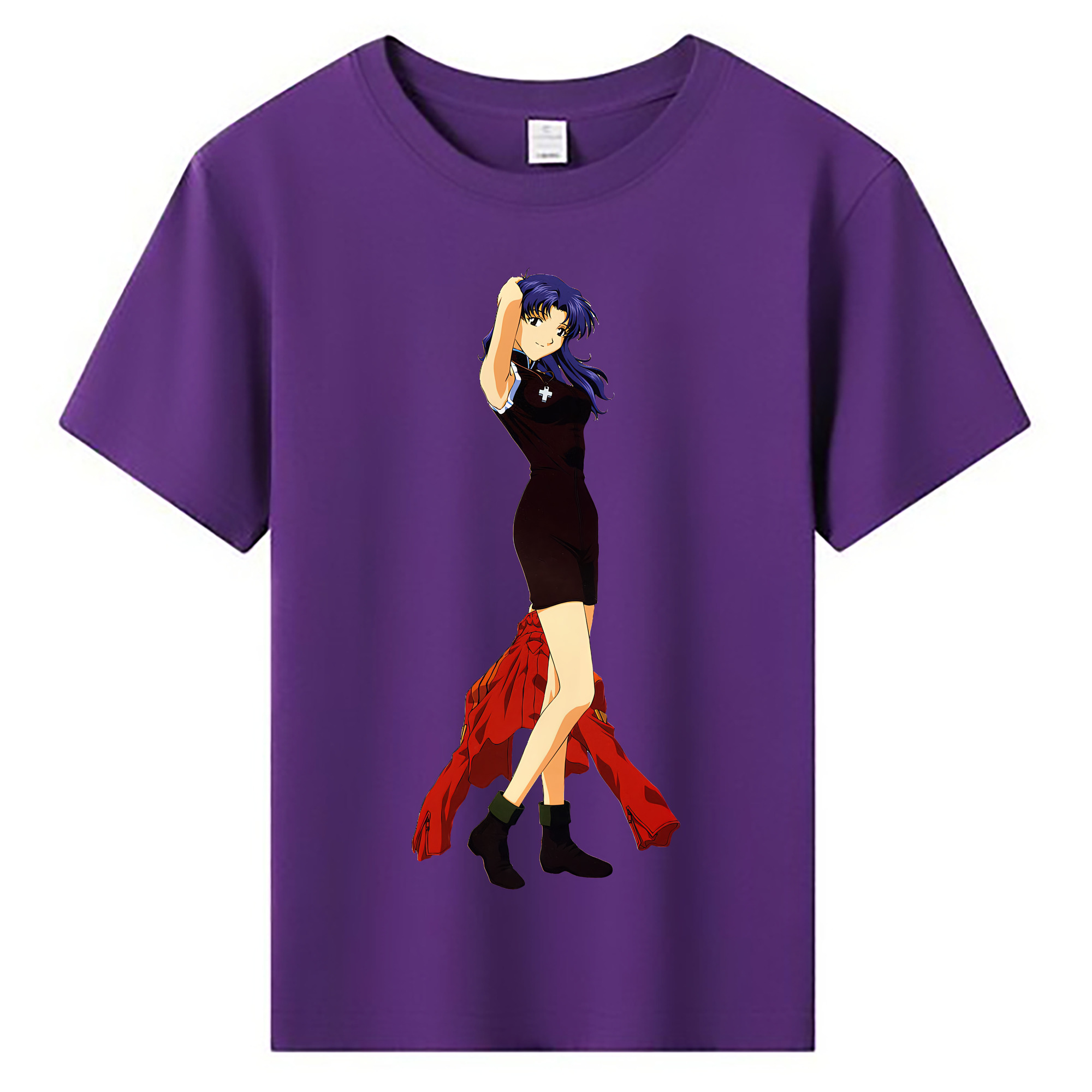 （画像用） EVA 新世紀エヴァンゲリオン 綿100％キッズTシャツ（フロントプリント）