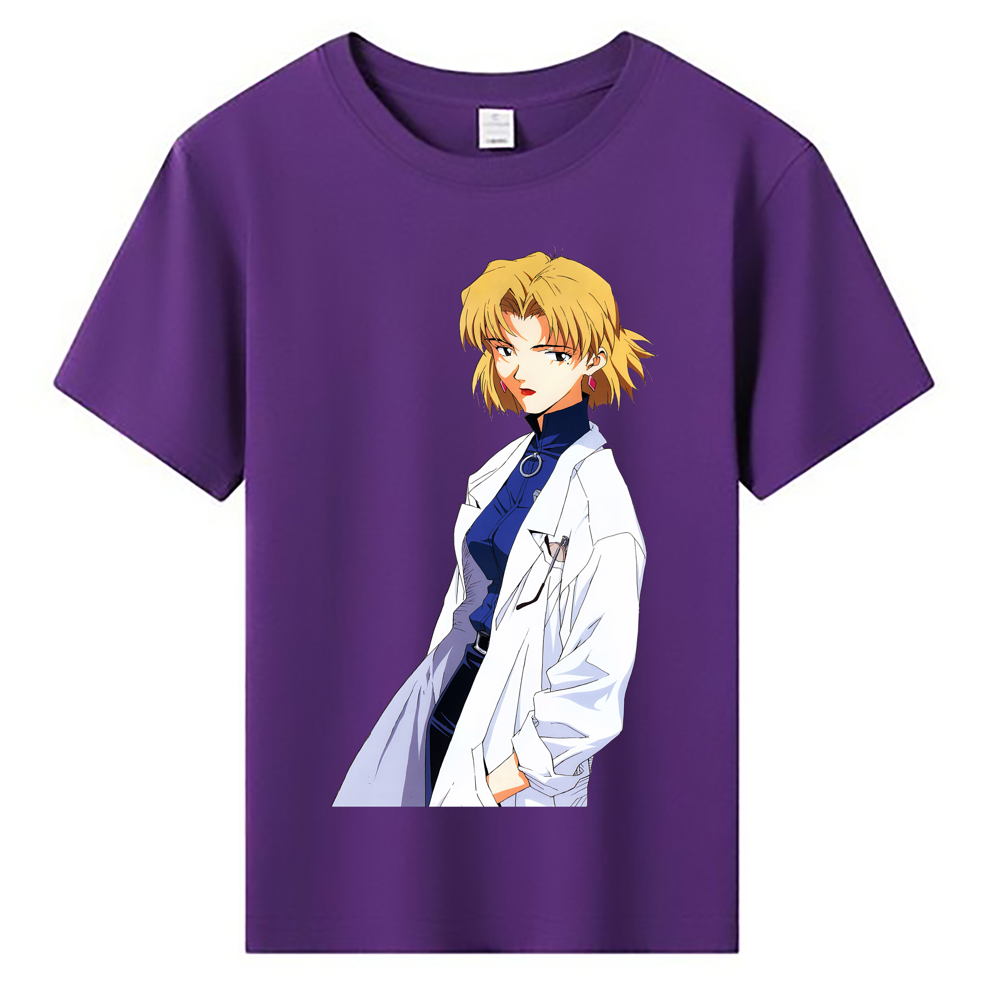 （画像用） EVA 新世紀エヴァンゲリオン 綿100％キッズTシャツ（フロントプリント）