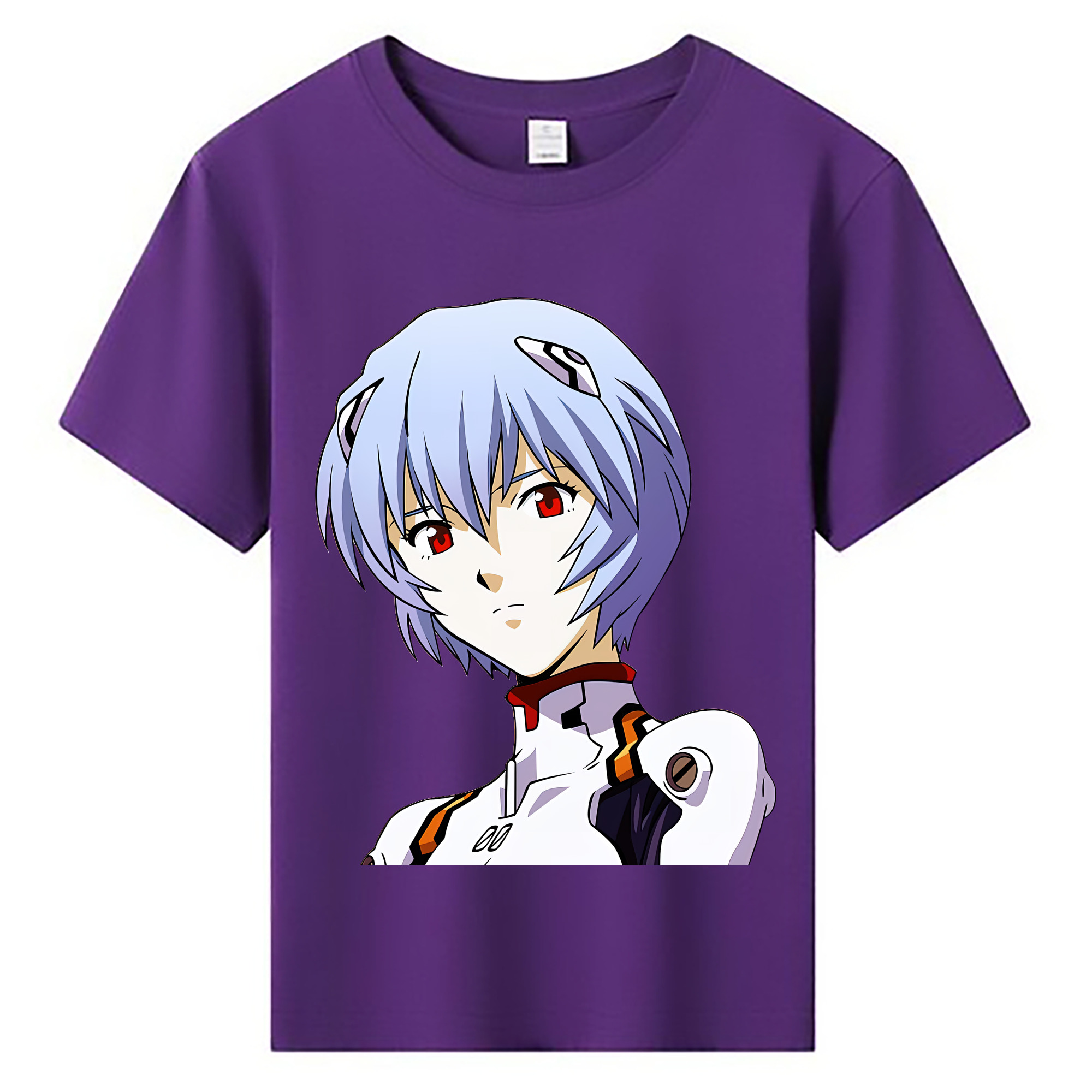 （画像用） EVA 新世紀エヴァンゲリオン 綿100％キッズTシャツ（フロントプリント）