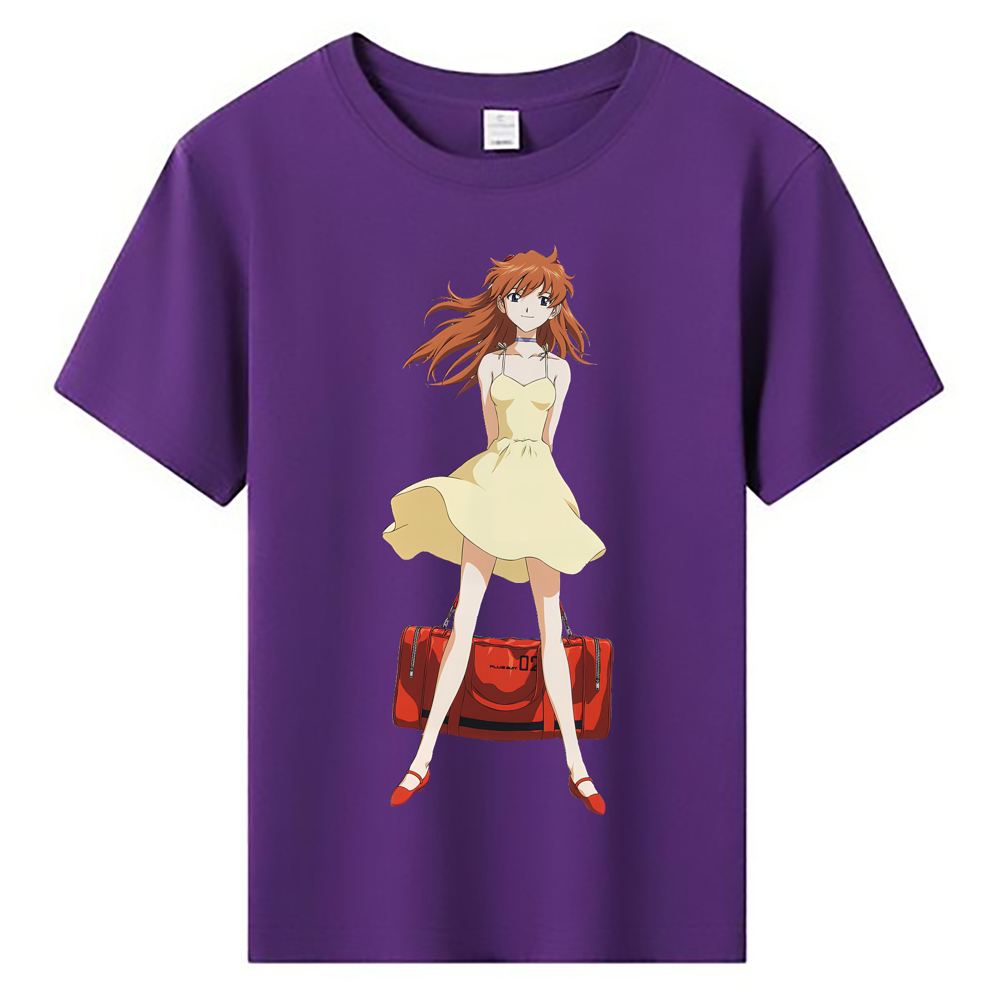 （画像用） EVA 新世紀エヴァンゲリオン 綿100％キッズTシャツ（フロントプリント）