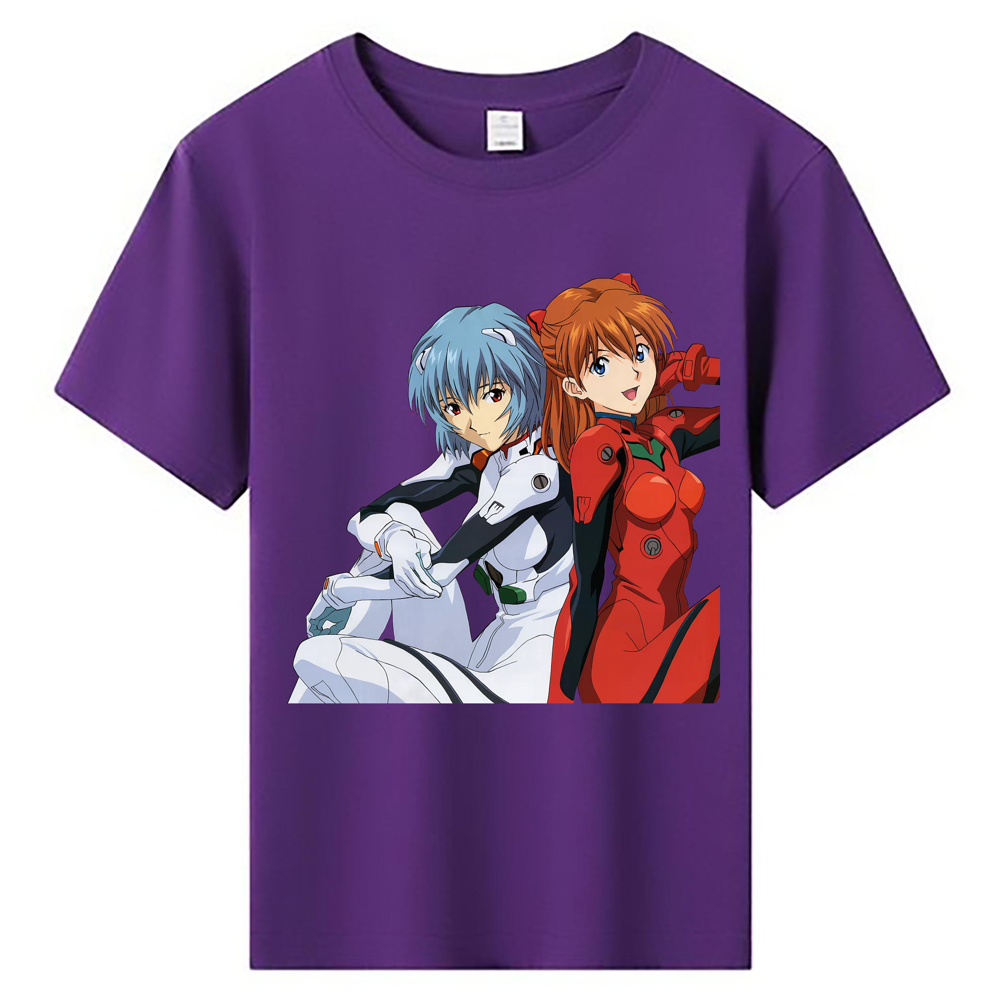 （画像用） EVA 新世紀エヴァンゲリオン 綿100％キッズTシャツ（フロントプリント）