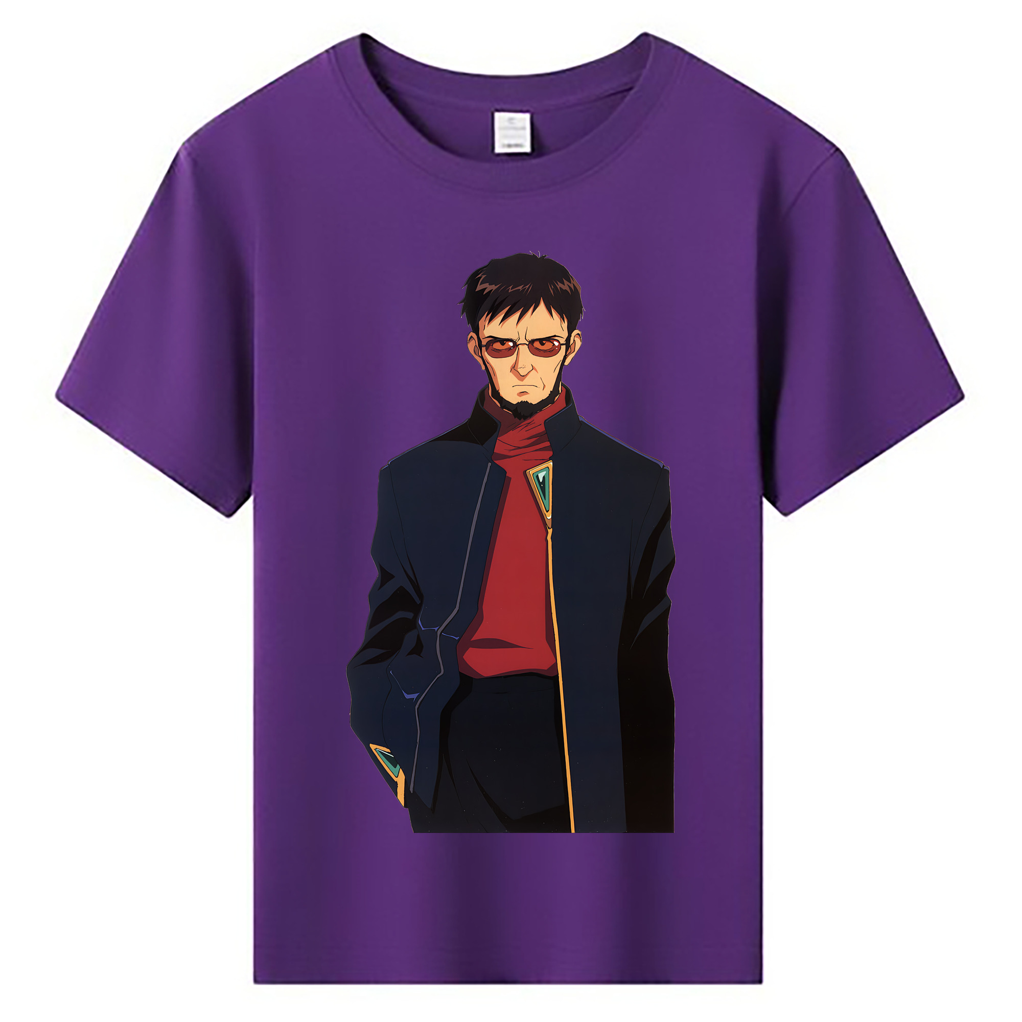 （画像用） EVA 新世紀エヴァンゲリオン 綿100％キッズTシャツ（フロントプリント）