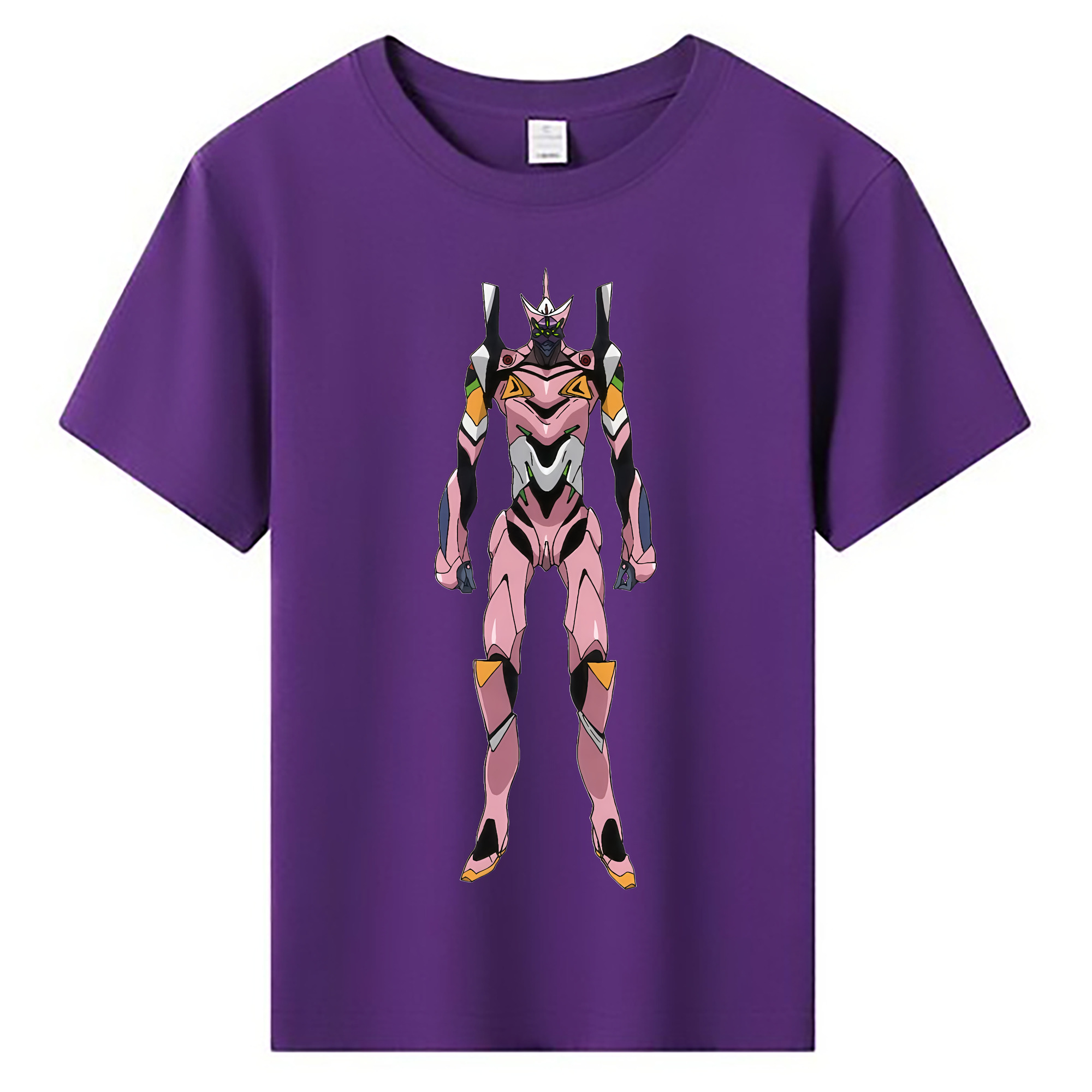 （画像用） EVA 新世紀エヴァンゲリオン 綿100％キッズTシャツ（フロントプリント）