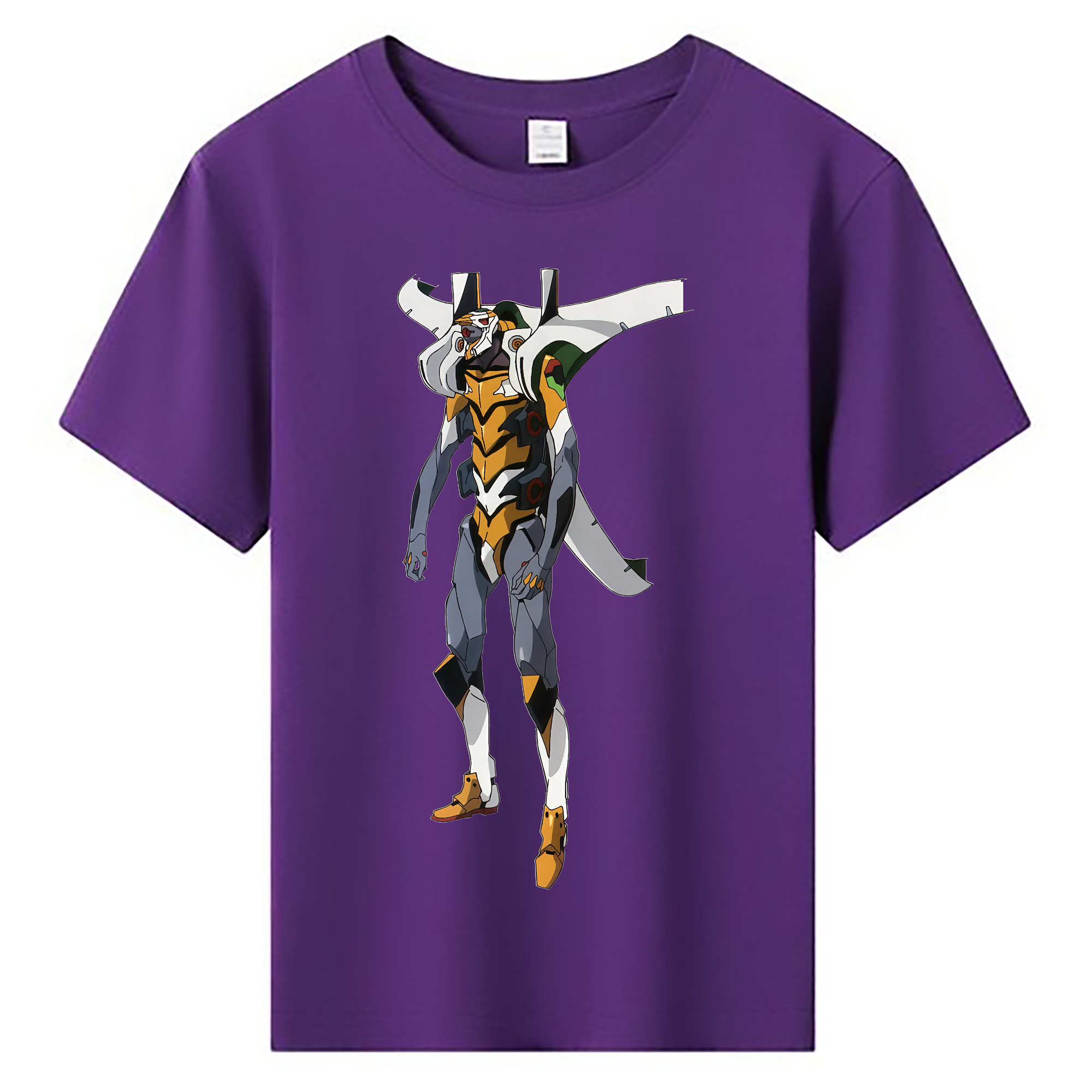 （画像用） EVA 新世紀エヴァンゲリオン 綿100％キッズTシャツ（フロントプリント）