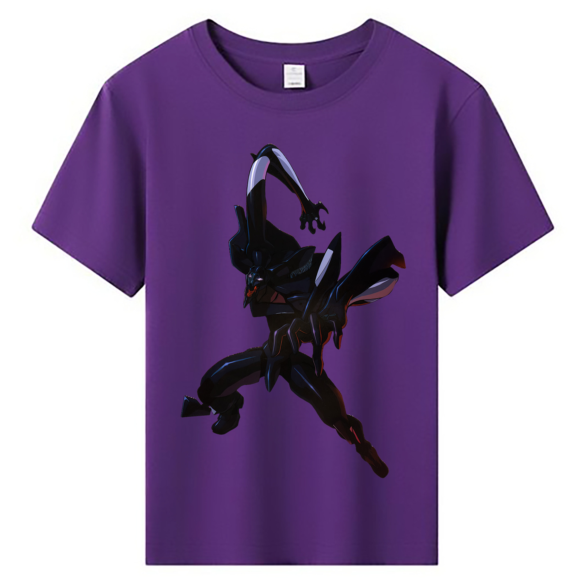 （画像用） EVA 新世紀エヴァンゲリオン 綿100％キッズTシャツ（フロントプリント）