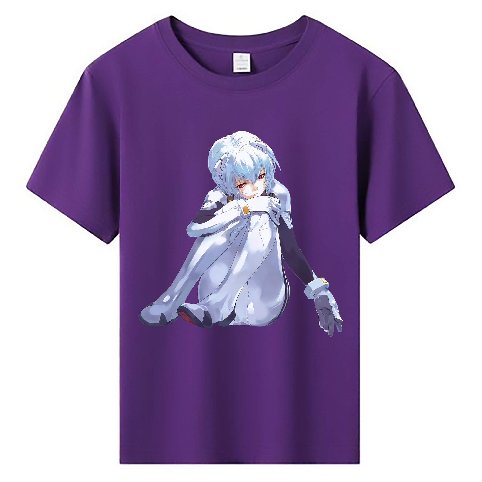 （画像用） EVA 新世紀エヴァンゲリオン 綿100％キッズTシャツ（フロントプリント）