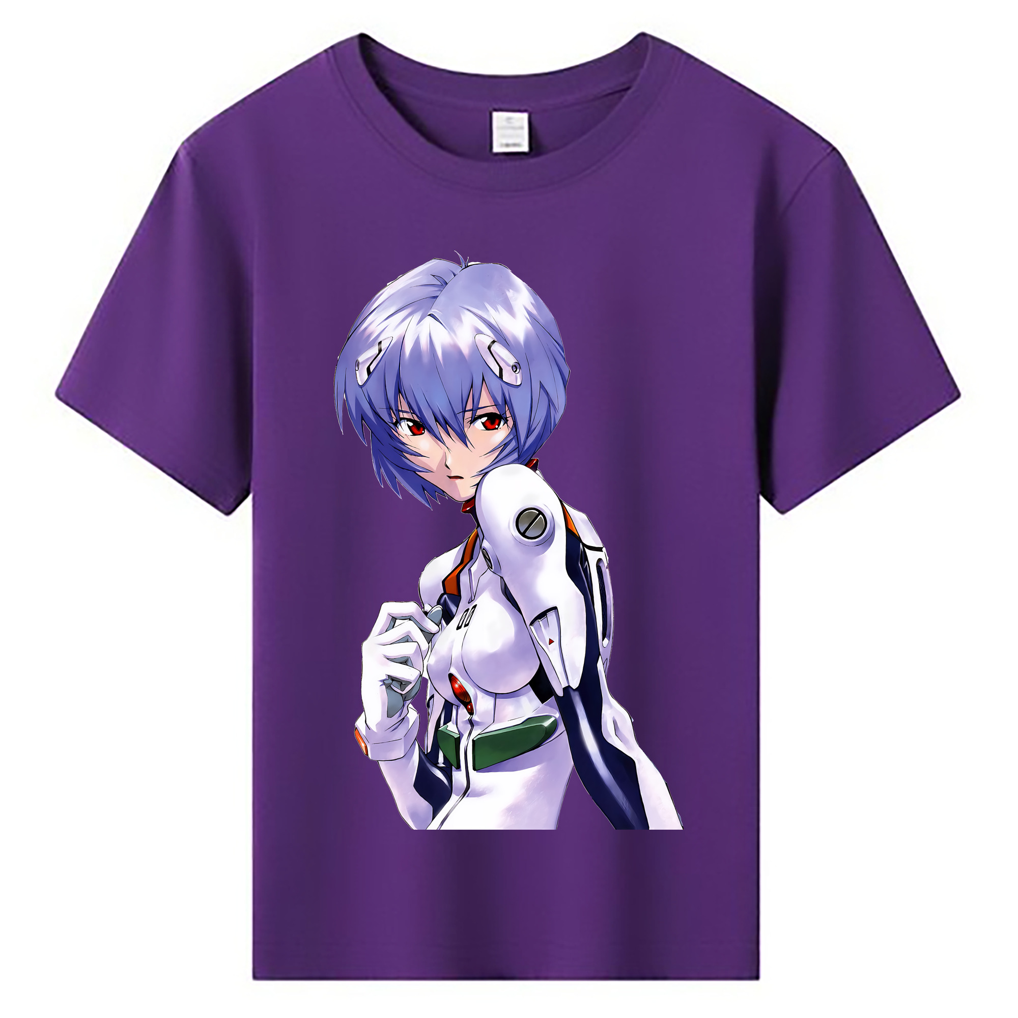 （画像用） EVA 新世紀エヴァンゲリオン 綿100％キッズTシャツ（フロントプリント）