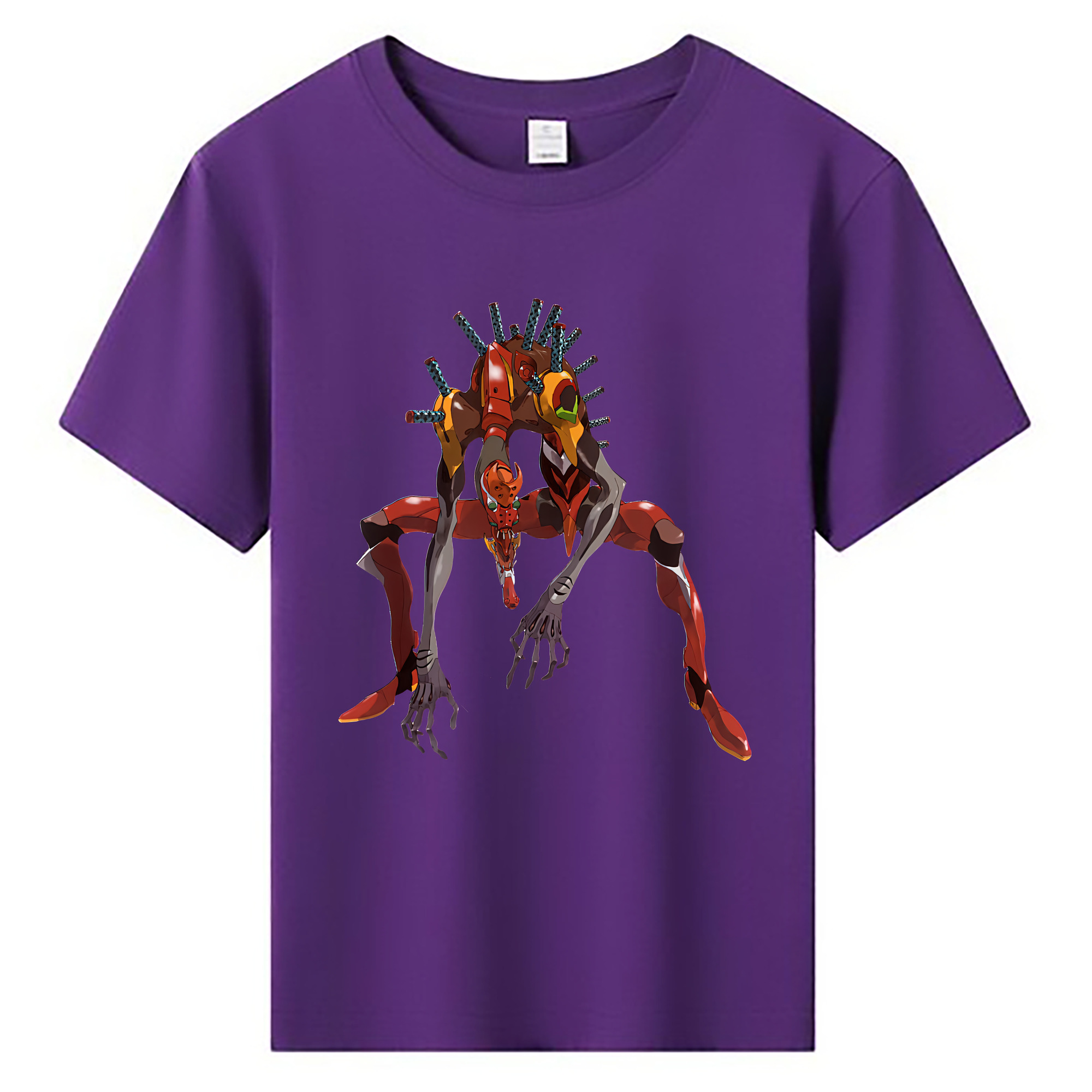 （画像用） EVA 新世紀エヴァンゲリオン 綿100％キッズTシャツ（フロントプリント）