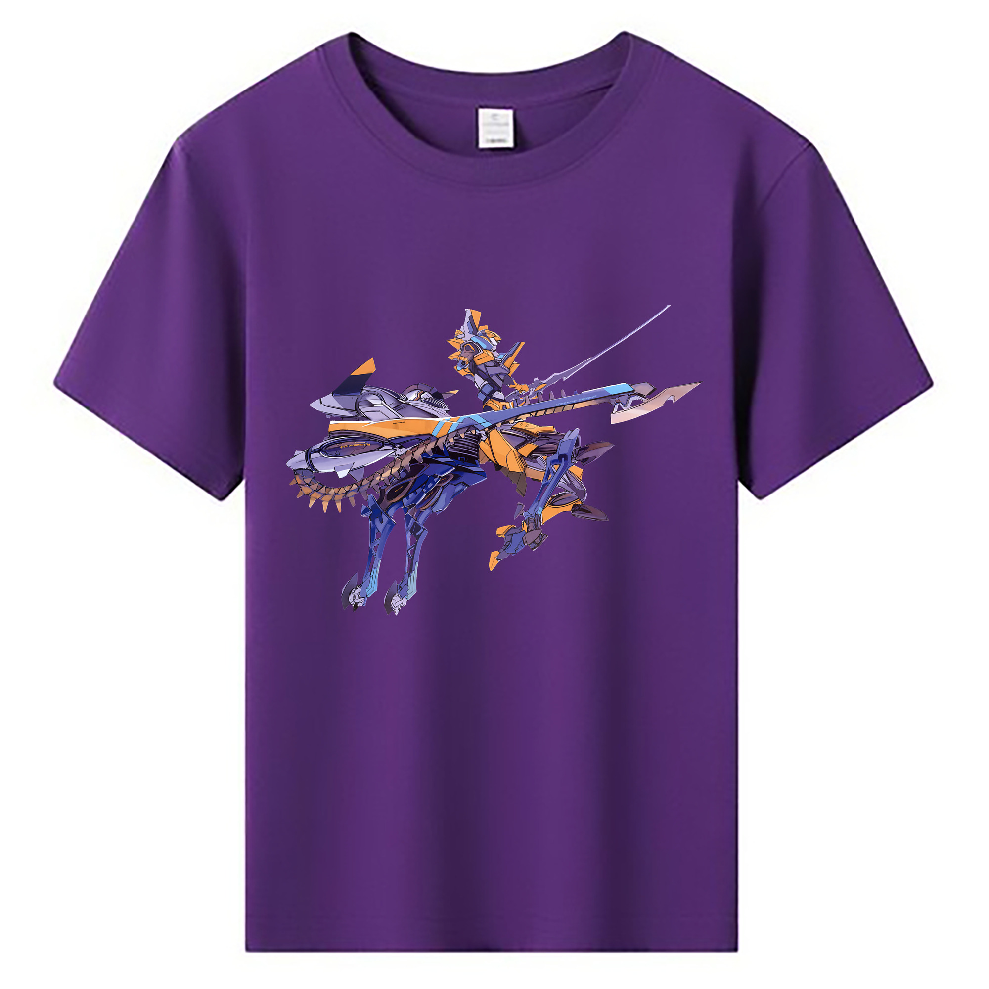 （画像用） EVA 新世紀エヴァンゲリオン 綿100％キッズTシャツ（フロントプリント）